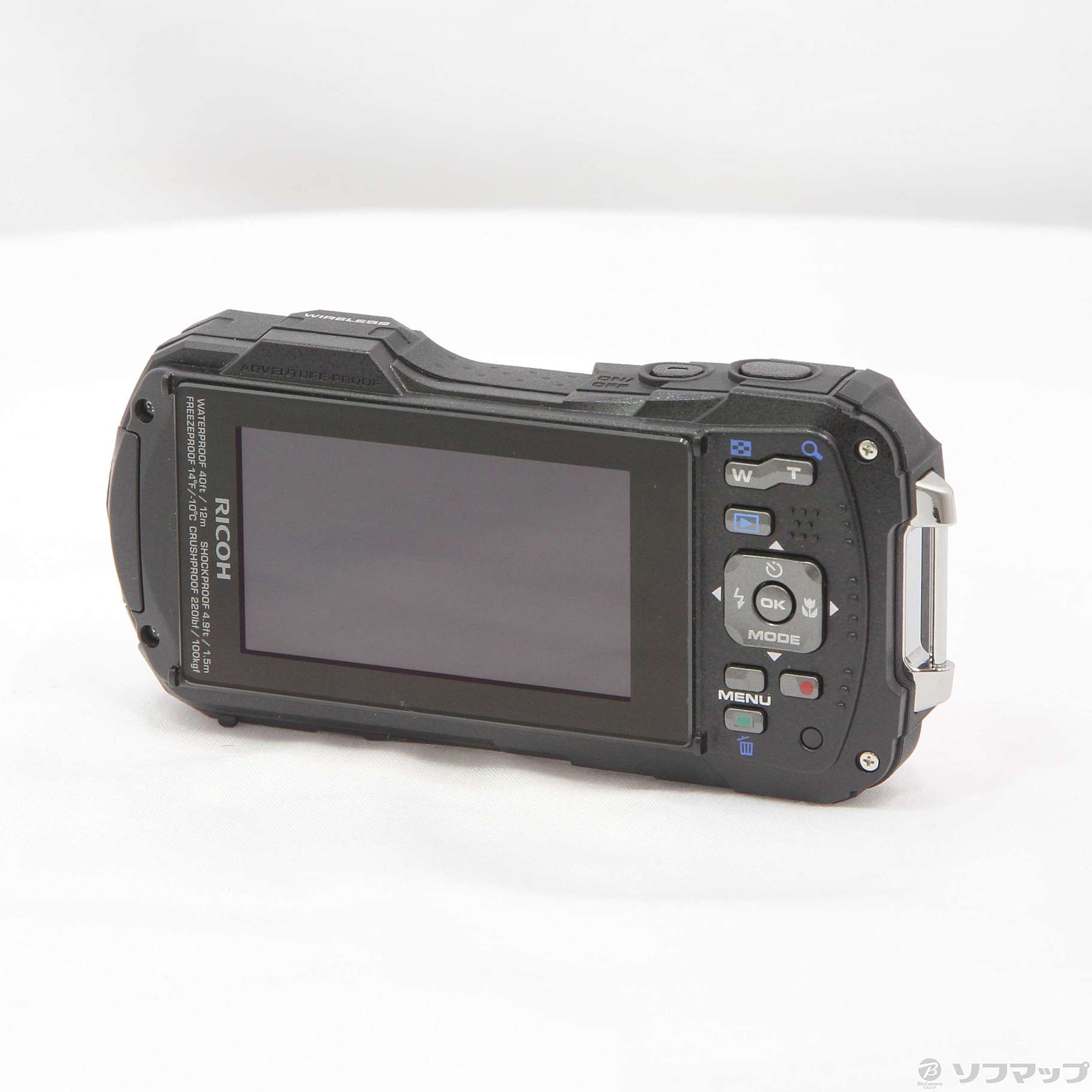 中古】RICOH WG-30 BK (1600万画素／5倍／防水／SDXC) エボニー