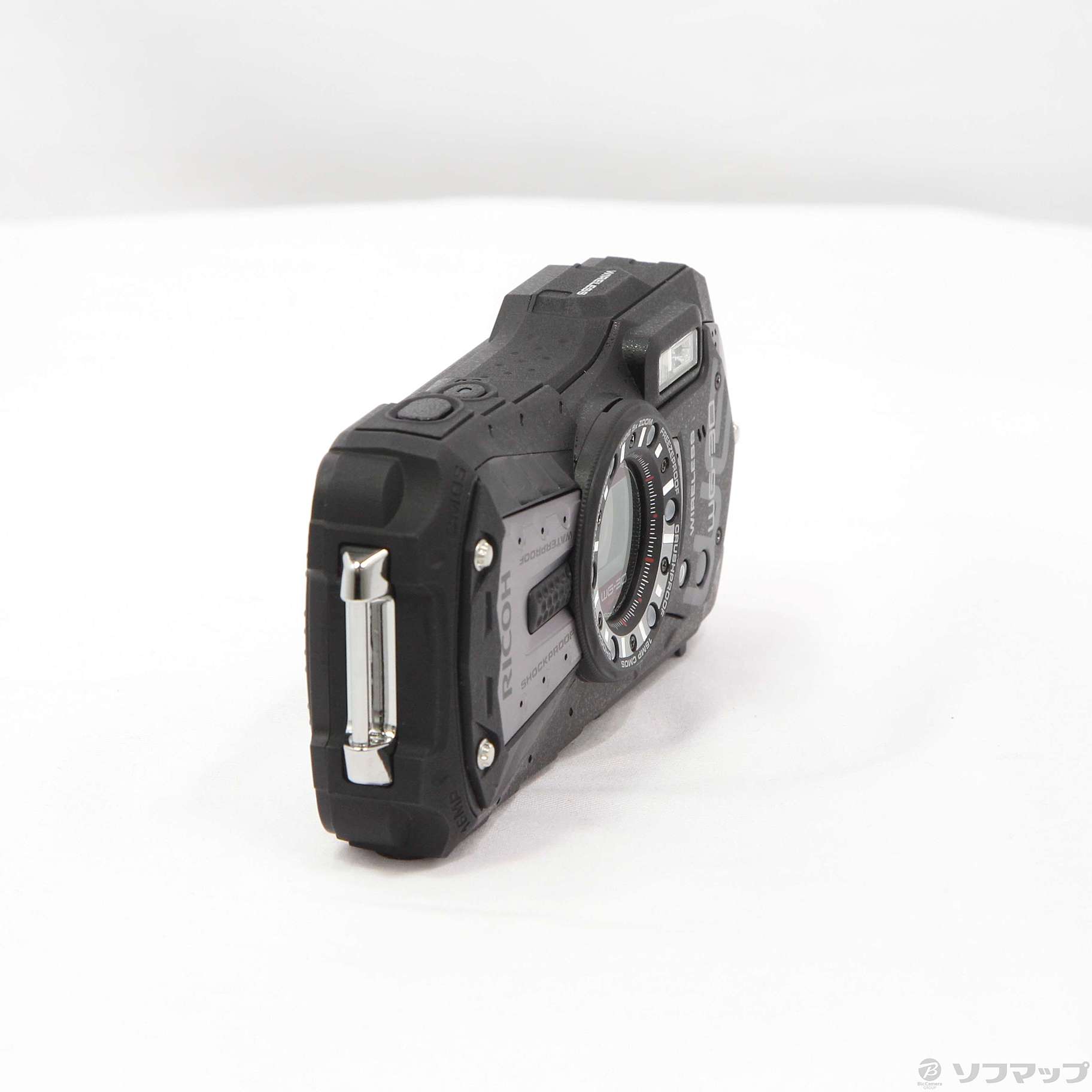 中古】RICOH WG-30 BK (1600万画素／5倍／防水／SDXC) エボニー