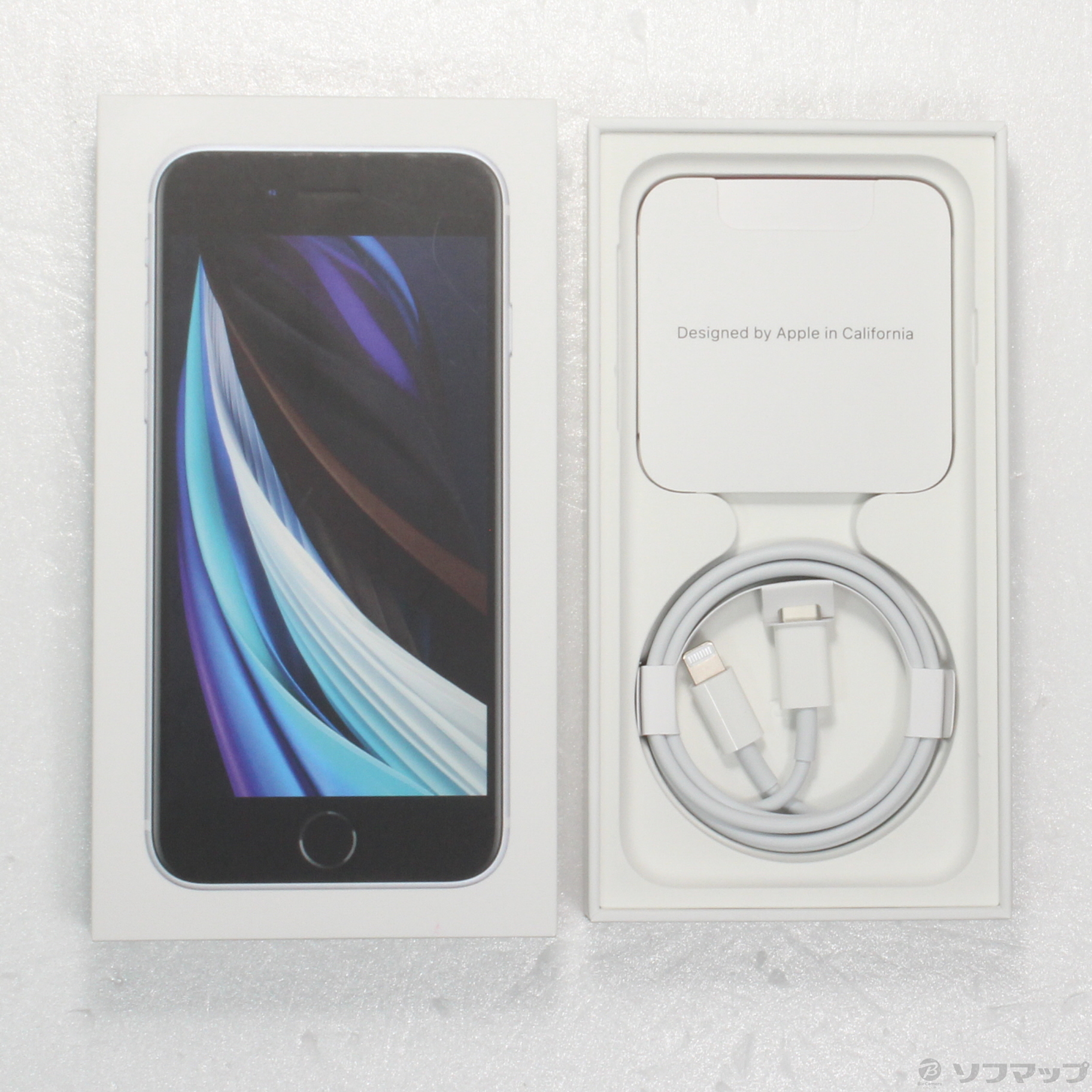 中古】iPhone SE 第2世代 64GB ホワイト MHGQ3J／A SIMフリー