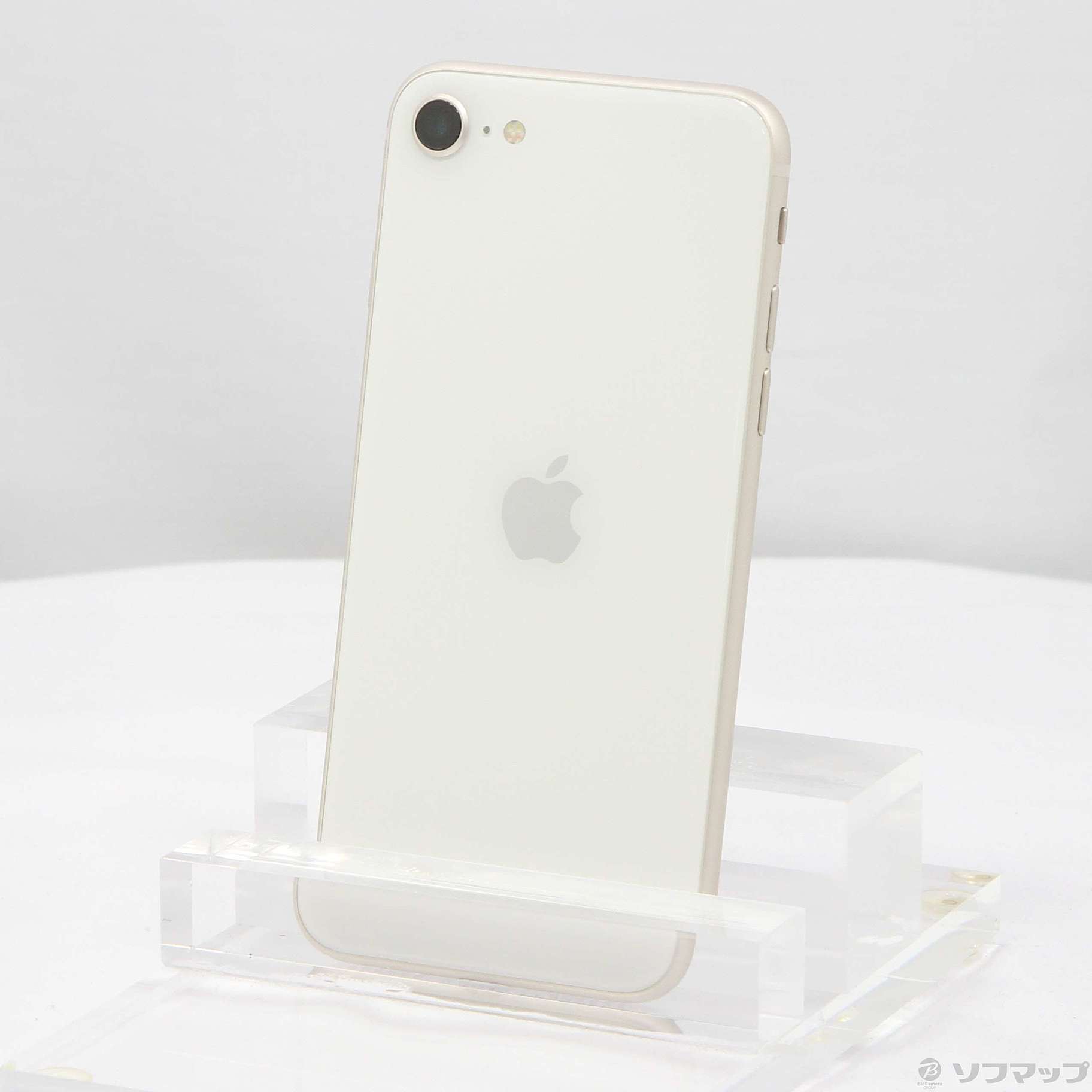 中古】iPhone SE 第3世代 64GB スターライト MMYD3J／A SIMフリー