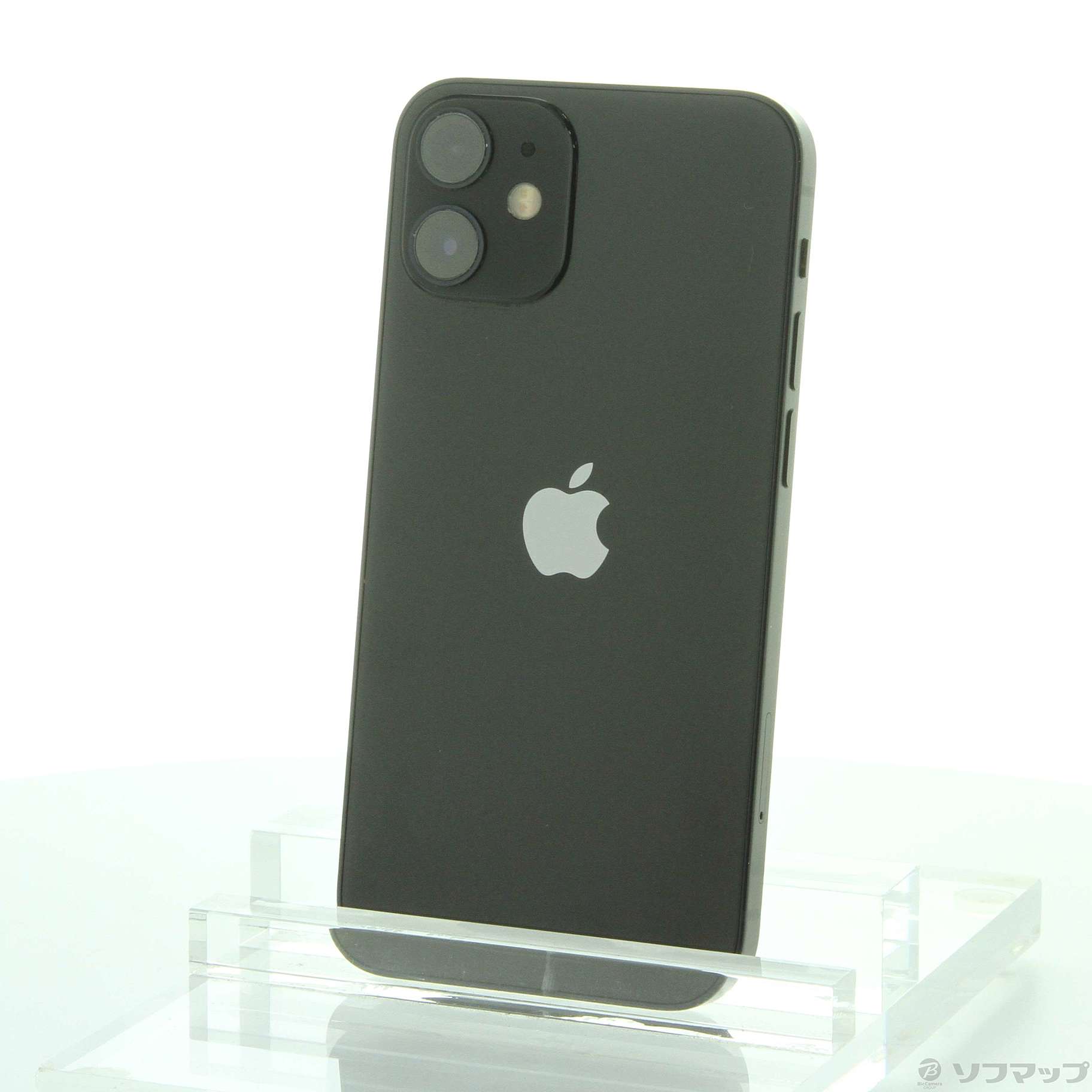 (中古)Apple iPhone12 mini 128GB ブラック NGDJ3J/A SIMフリー(295-ud)