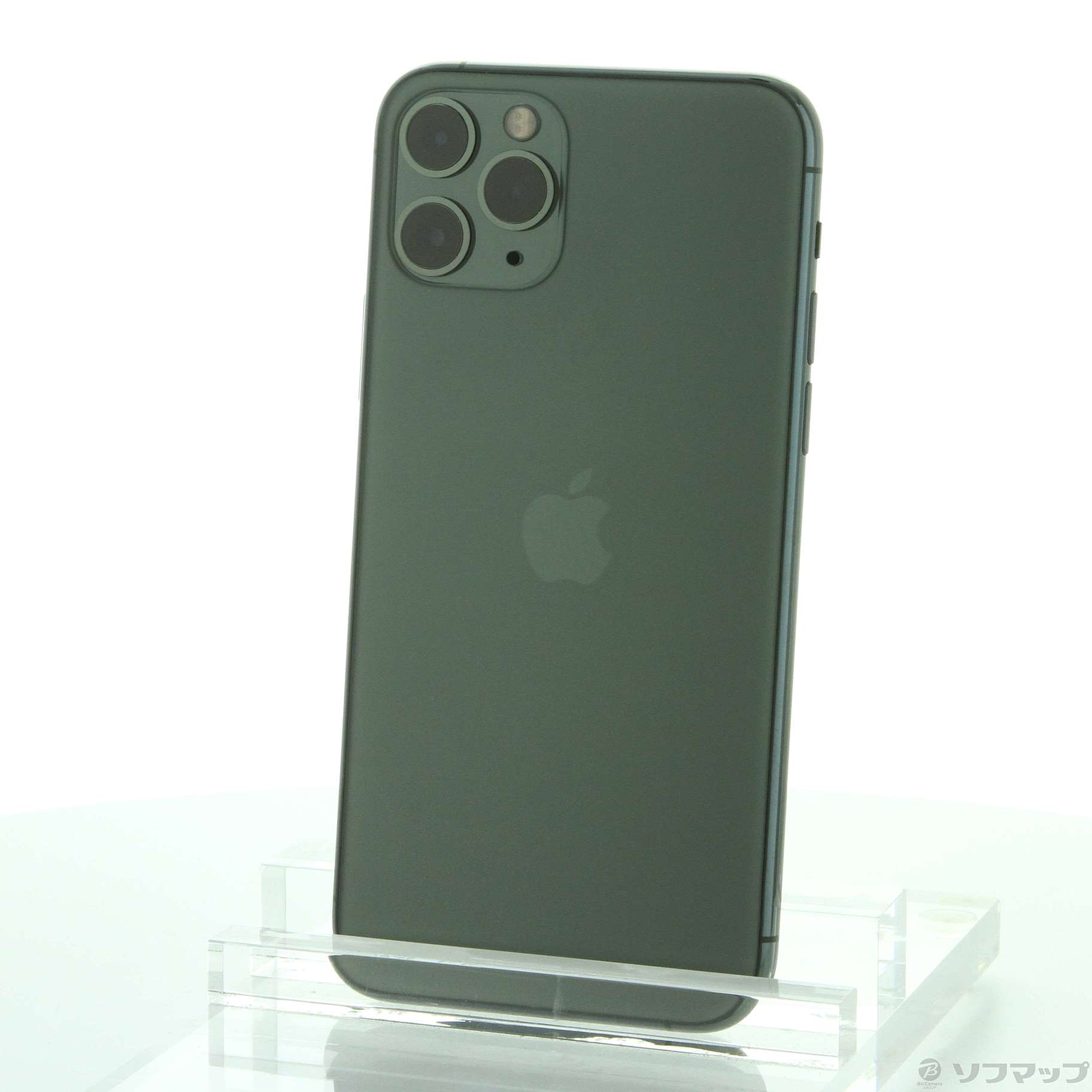 中古】iPhone11 Pro 256GB ミッドナイトグリーン MWCC2J／A SIMフリー