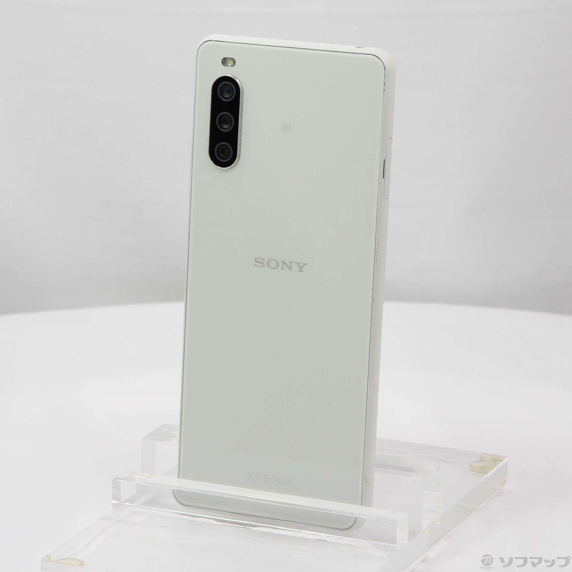 中古】Xperia 10 III Lite 64GB ホワイト XQ-BT44 SIMフリー