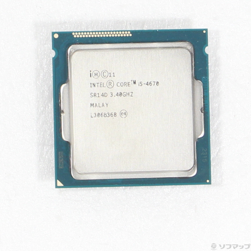 Core i5 4670 〔3.4GHz／LGA 1150〕