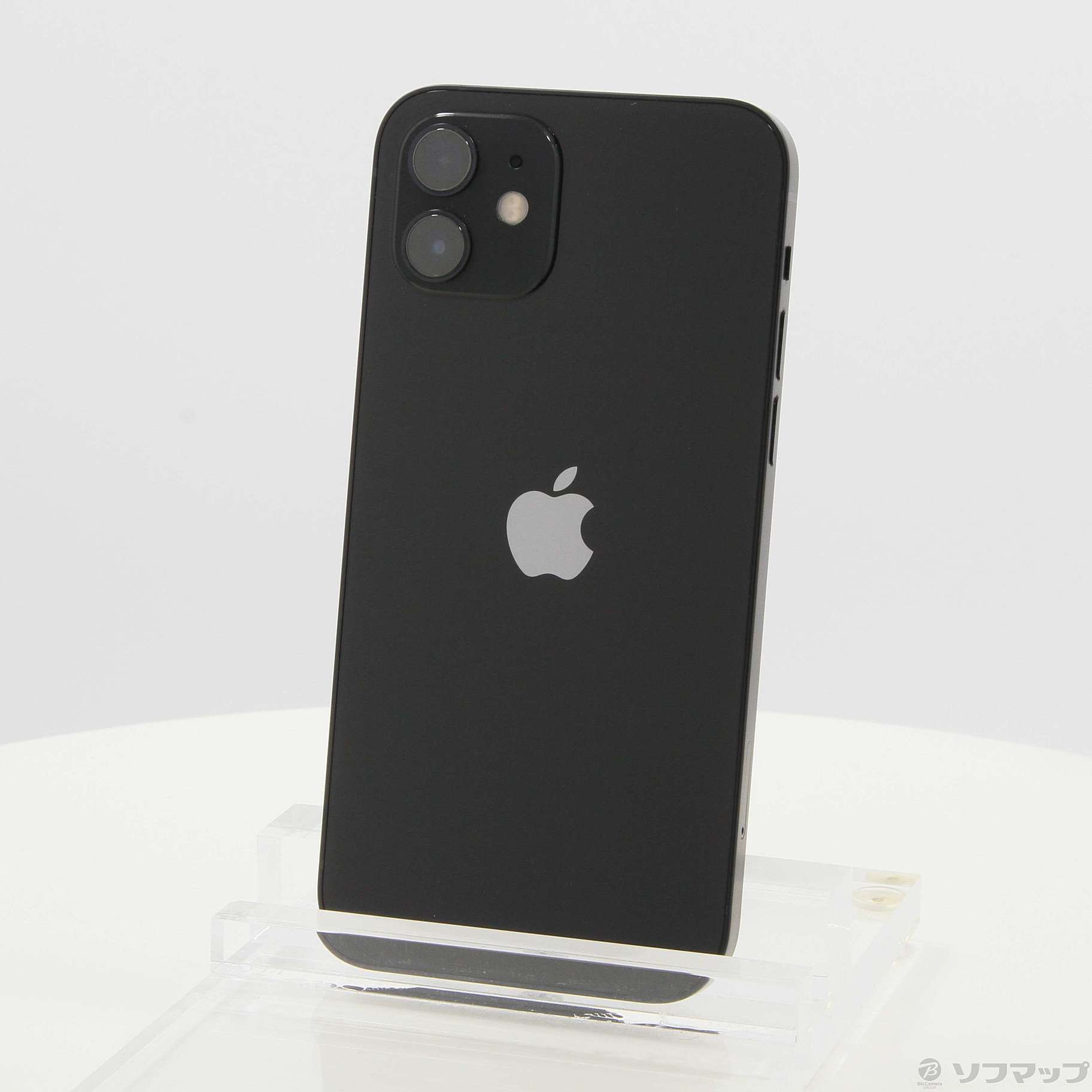 中古】iPhone12 64GB ブラック MGHN3J／A SIMフリー [2133051118702