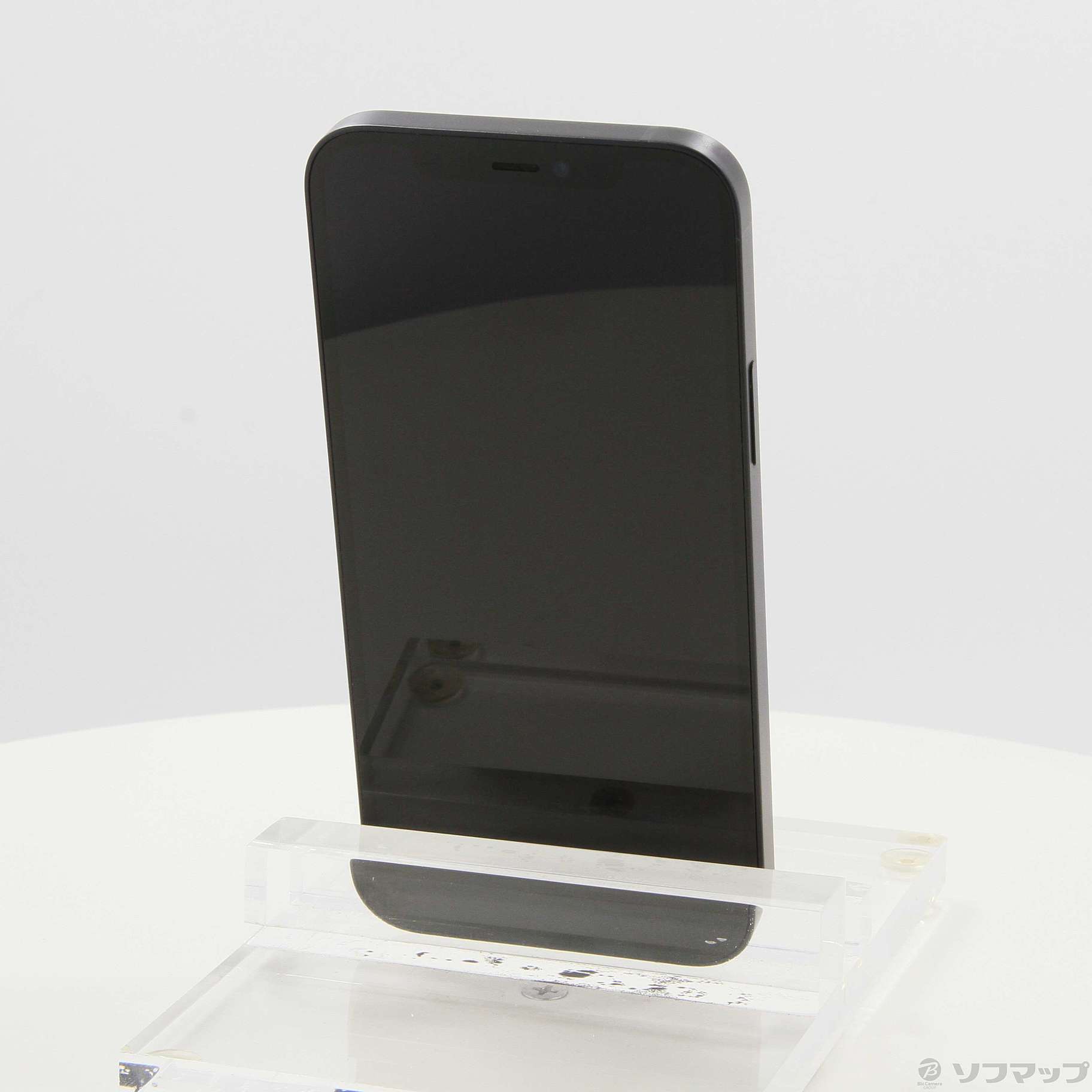 中古】iPhone12 64GB ブラック MGHN3J／A SIMフリー [2133051118702