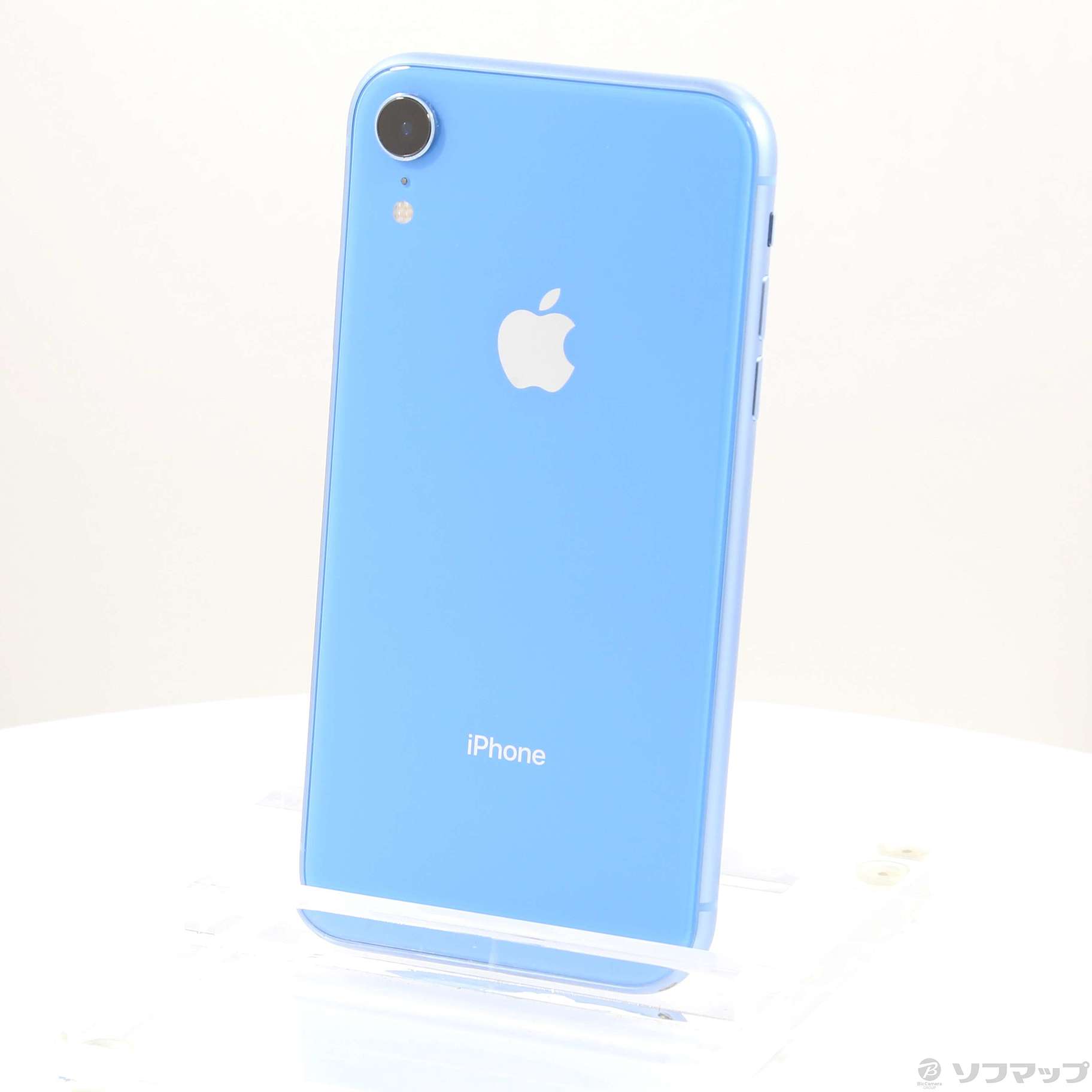 中古】iPhoneXR 128GB ブルー MT0U2J／A SIMフリー [2133051124062