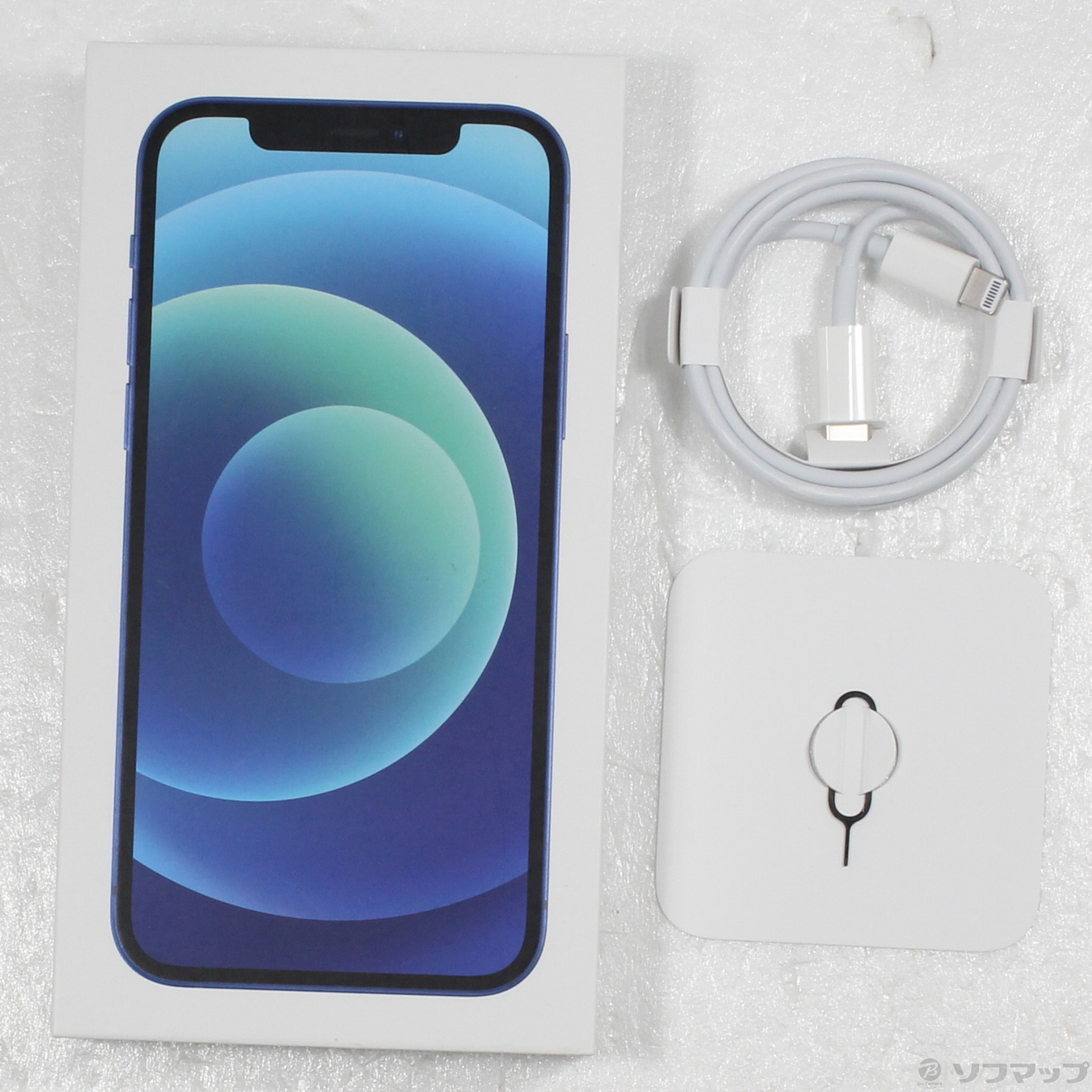 中古】〔展示品〕 iPhone12 64GB ブルー 3H518J／A SIMフリー