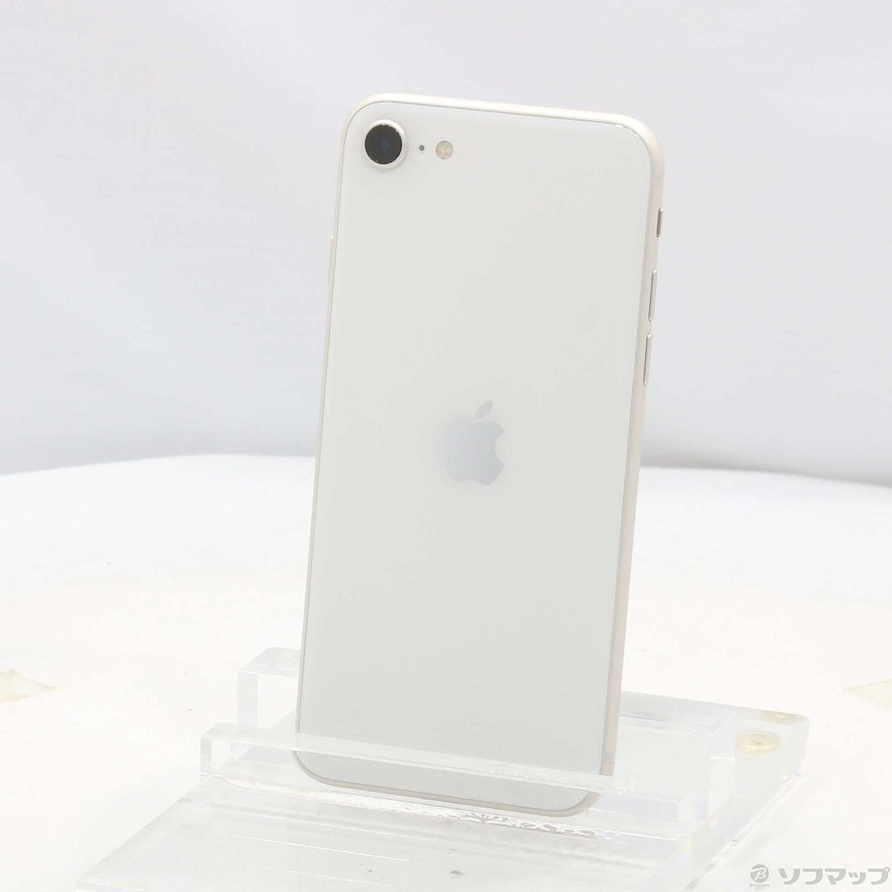 中古】〔展示品〕 iPhone SE 第3世代 64GB スターライト 3K433J／A SIM