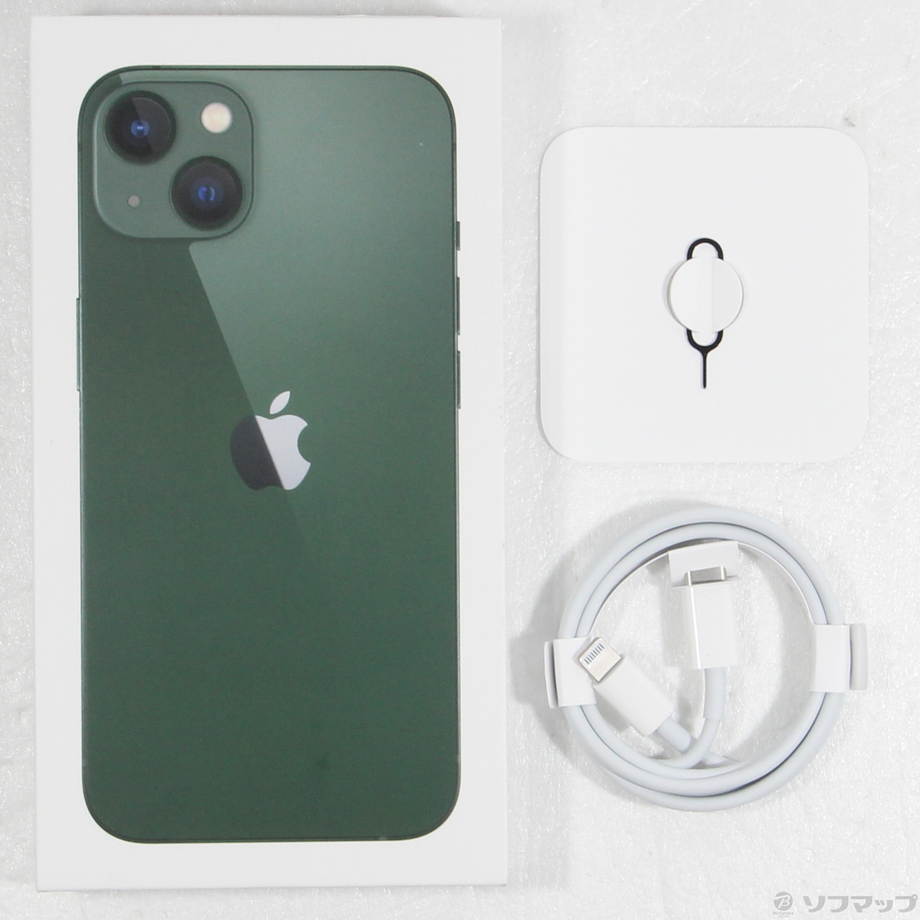中古】〔展示品〕 iPhone13 128GB グリーン 3K583J／A SIMフリー 