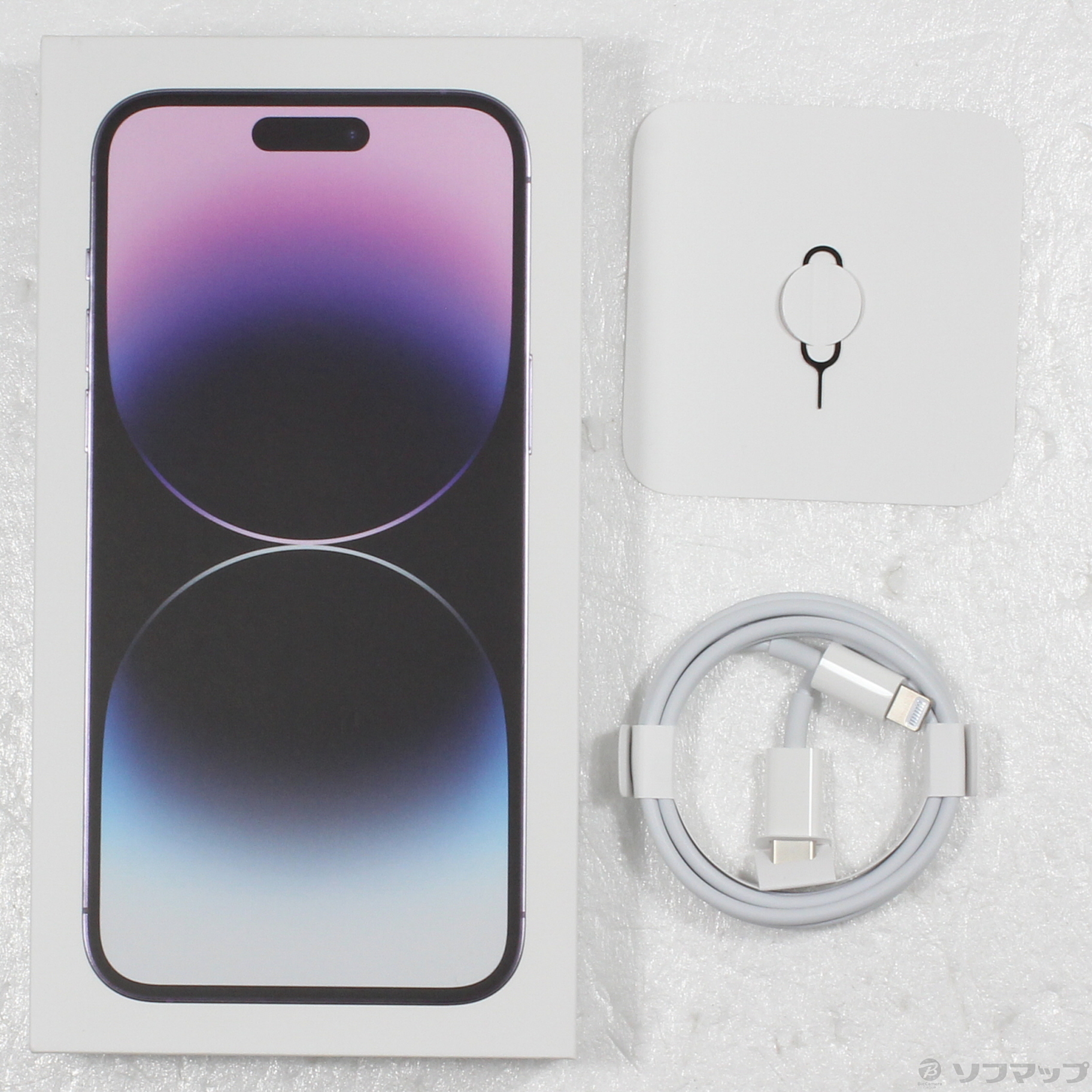 中古】〔展示品〕 iPhone14 Pro Max 128GB ディープパープル 3L314J／A