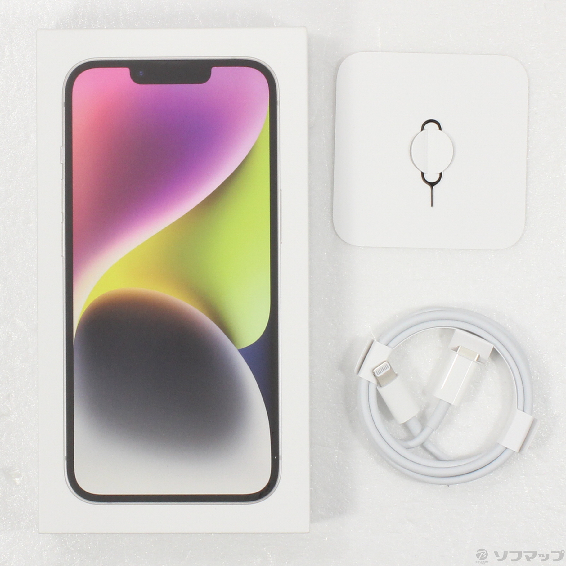 中古】〔展示品〕 iPhone14 128GB スターライト 3L219J／A SIM