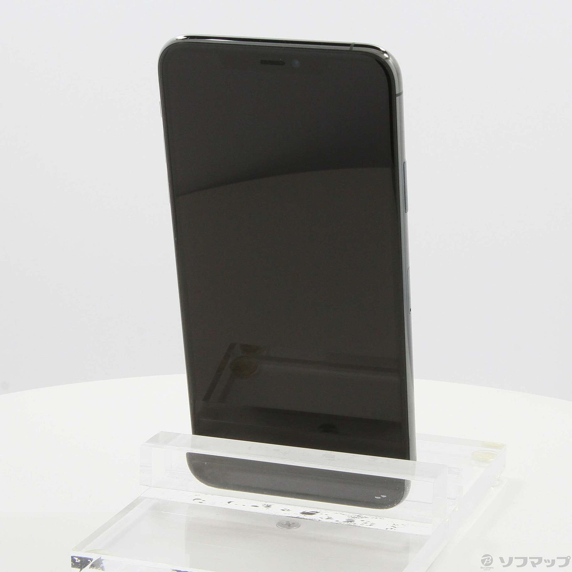 中古】iPhone11 Pro Max 256GB ミッドナイトグリーン NWHM2J／A SIM 