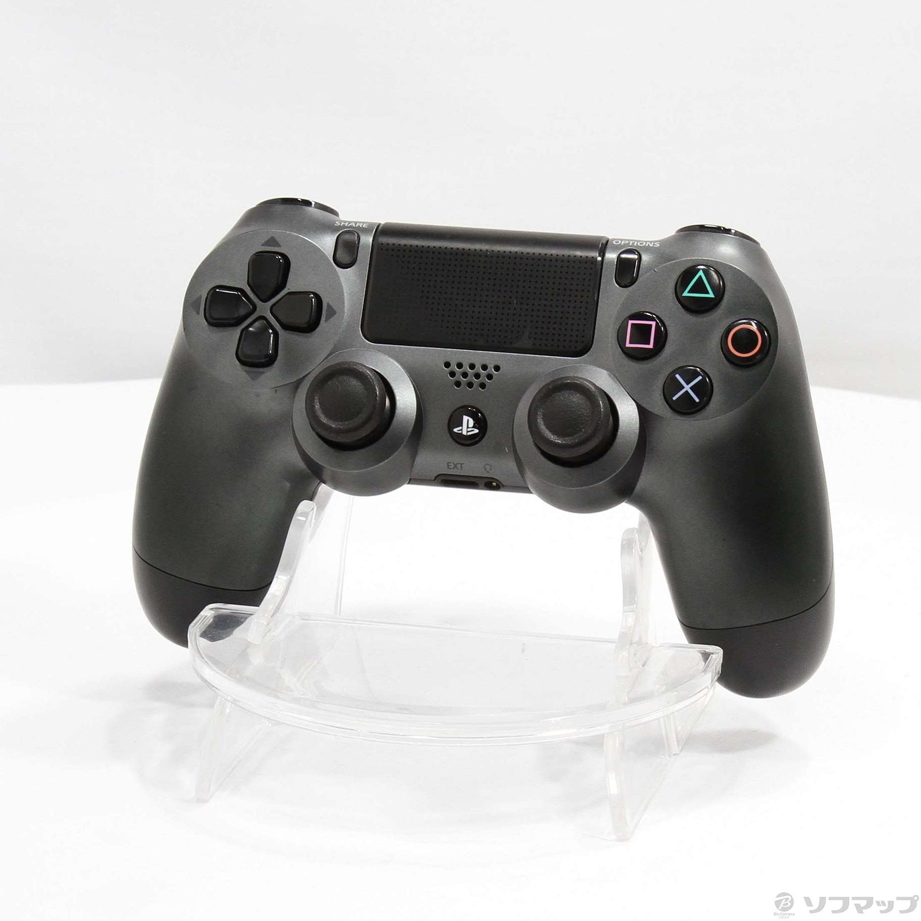 ワイヤレスコントローラー DUALSHOCK4 スチール・ブラック 【PS4】