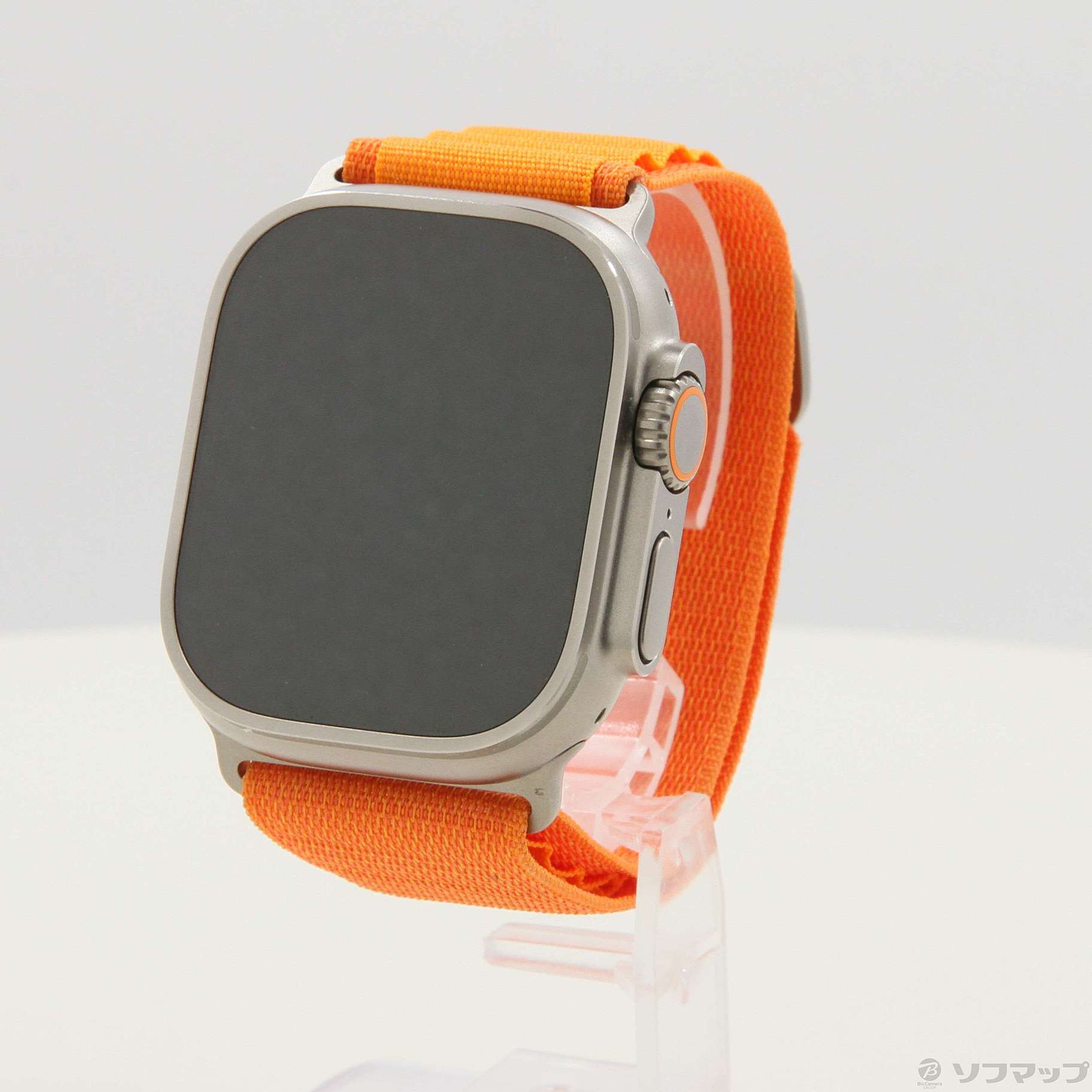 Apple Watch Ultra GPS + Cellular 49mm チタニウムケース オレンジアルパインループ
