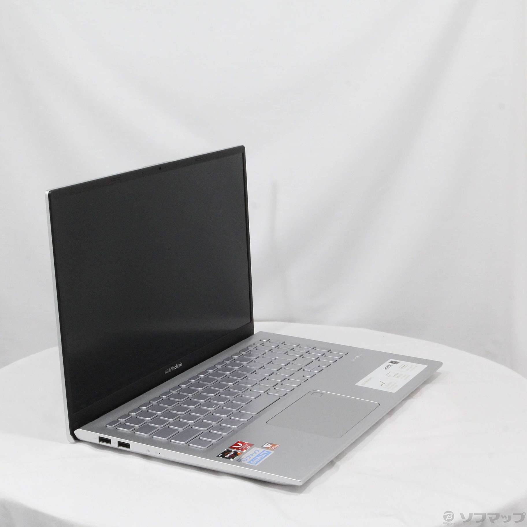 中古】VivoBook 15 X512DA X512DA-BQ1136T トランスペアレントシルバー 