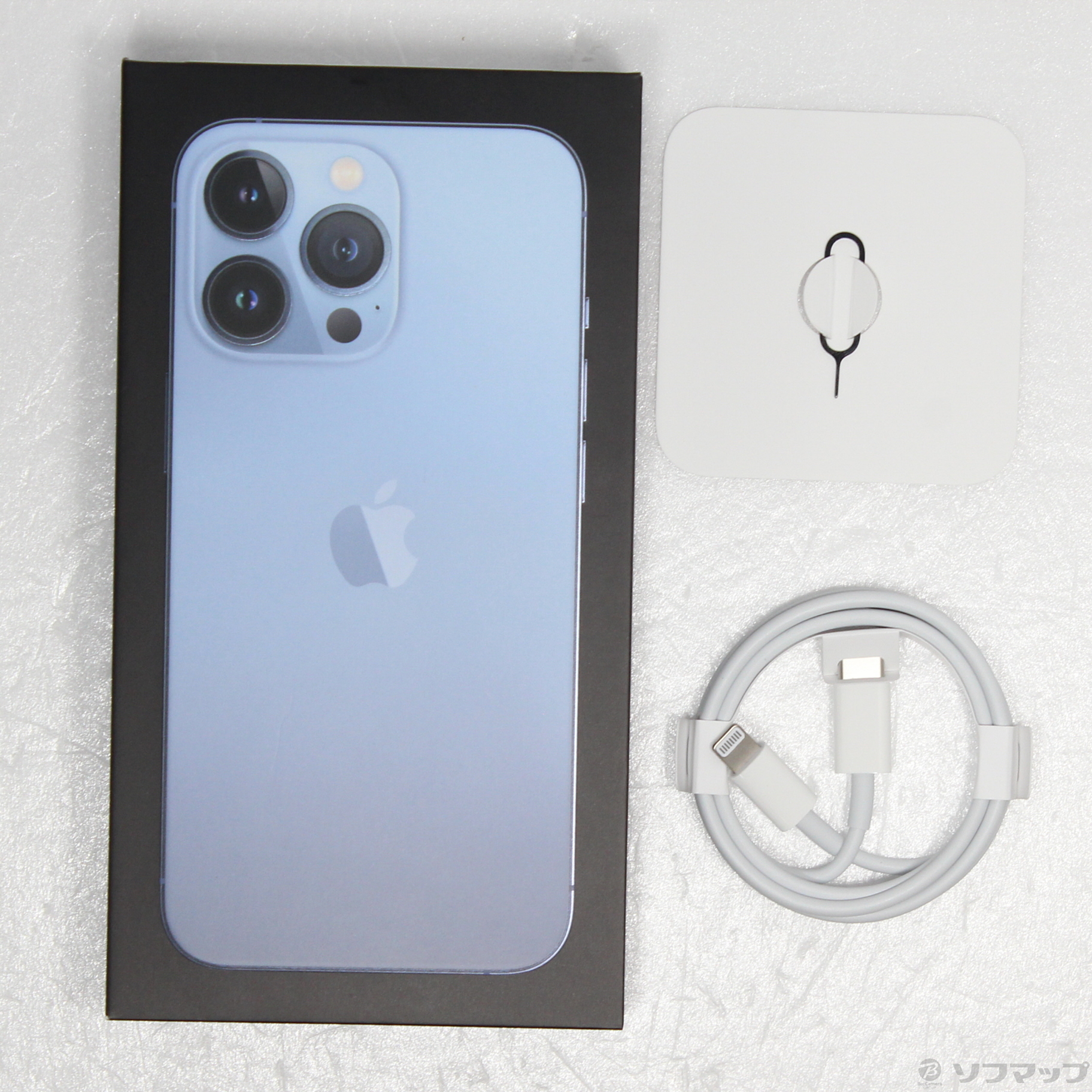 中古】iPhone13 Pro 256GB シエラブルー MLUU3J／A SIMフリー