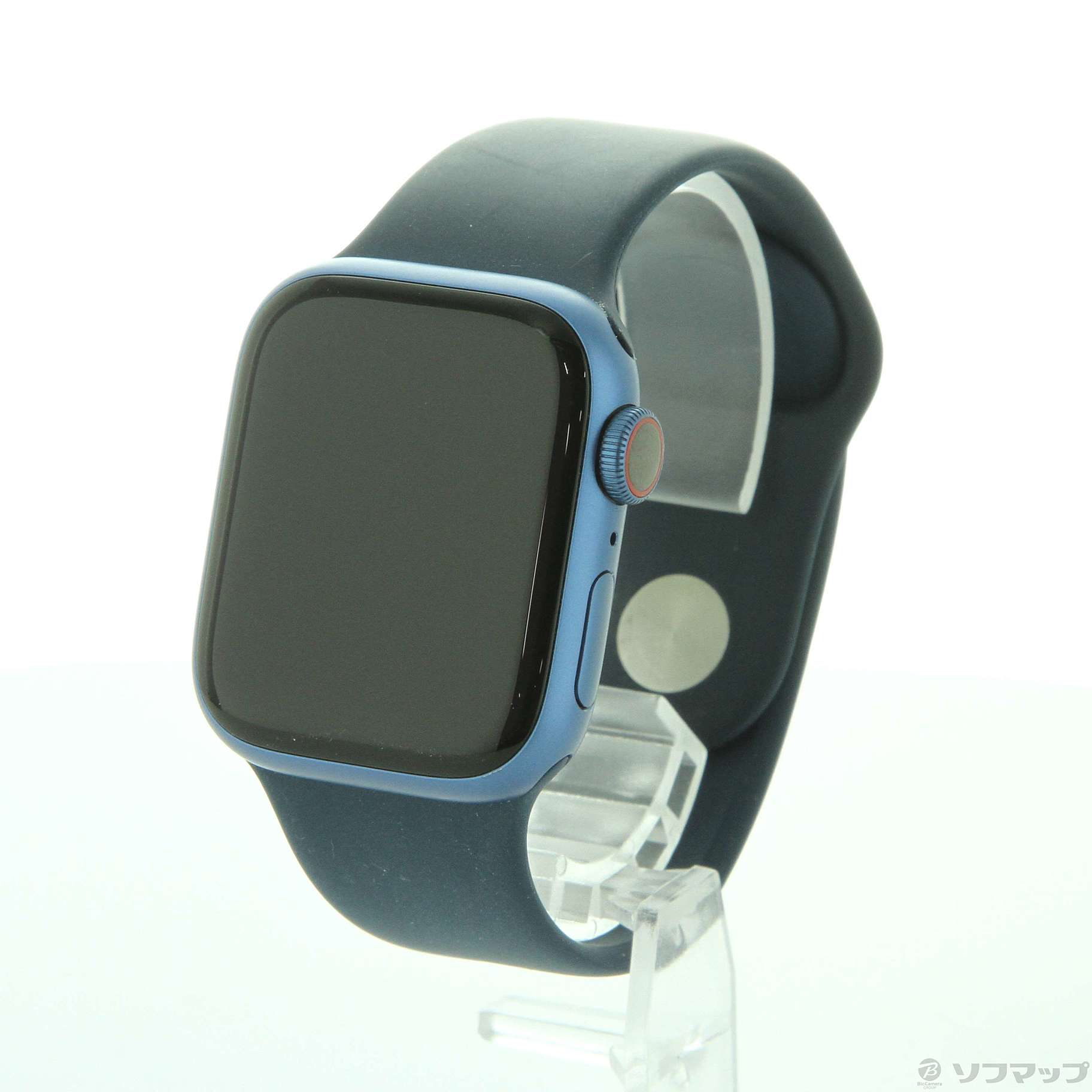 中古】Apple Watch Series 7 GPS + Cellular 41mm ブルーアルミニウムケース アビスブルースポーツバンド  [2133051141298] - 法人専用リコレ！|ソフマップの法人専用中古通販サイト
