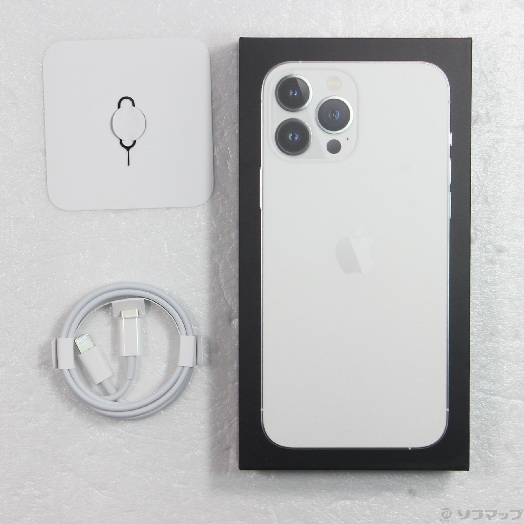 中古】iPhone13 Pro Max 256GB シルバー MLJ93J／A SIMフリー