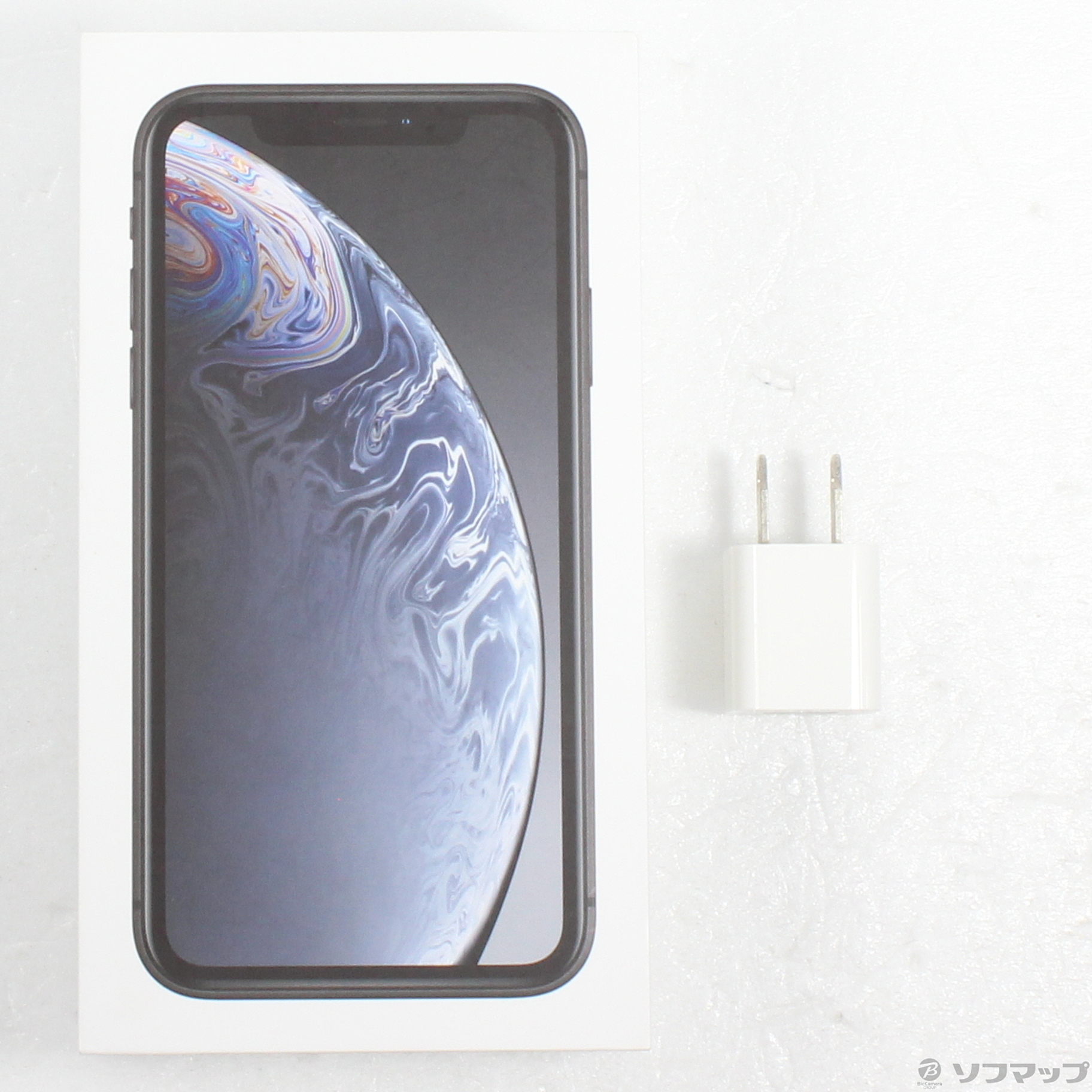 中古】iPhoneXR 128GB ブラック NT0G2J／A SIMフリー [2133051144695 