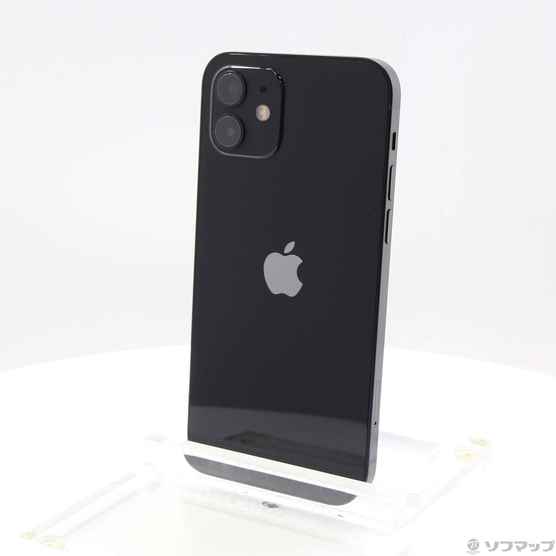 中古】iPhone12 64GB ブラック MGHN3J／A SIMフリー [2133051145937