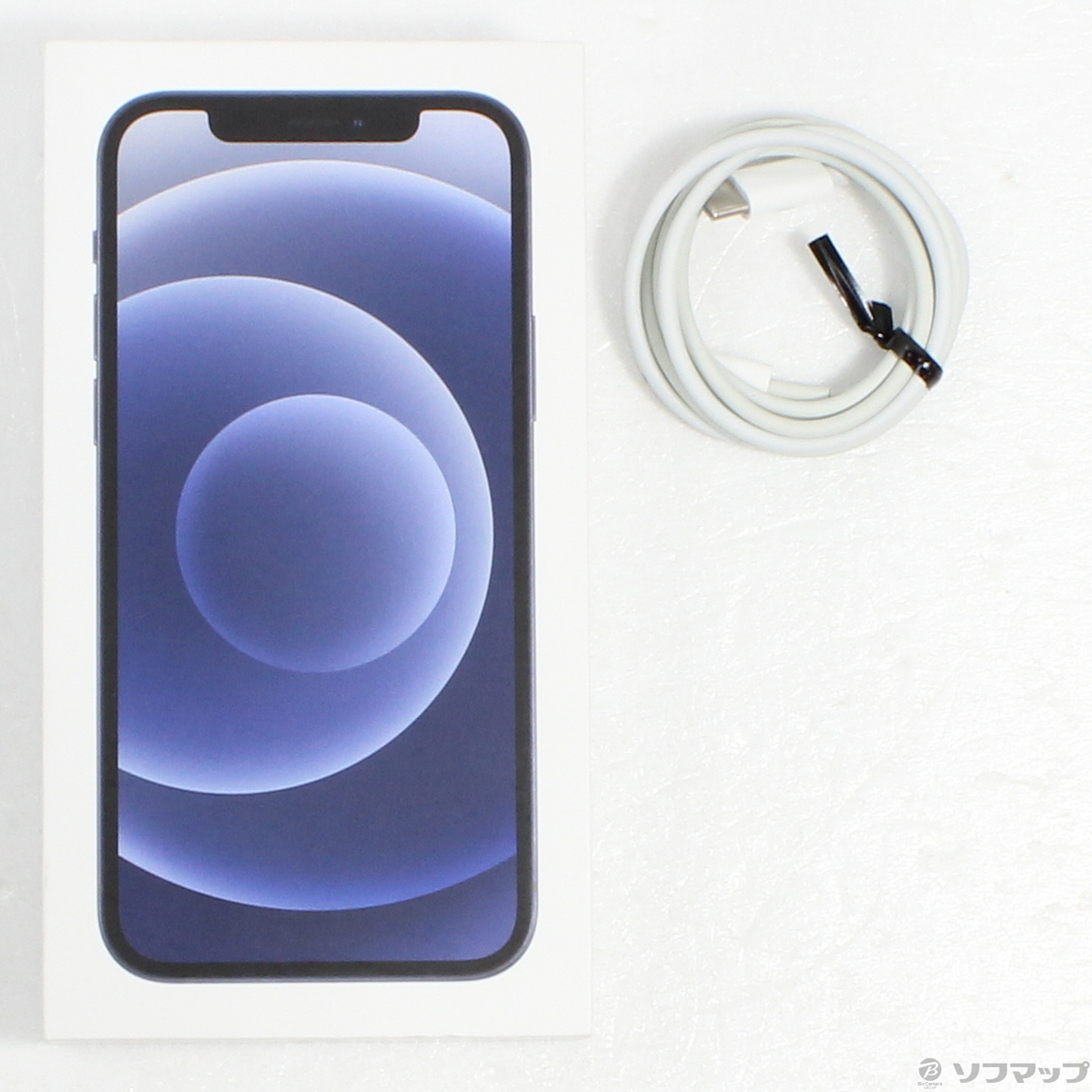 ソフマップ 〔品〕 iPhone12 64GB ブラック MGHN3J／A SIMフリー【348