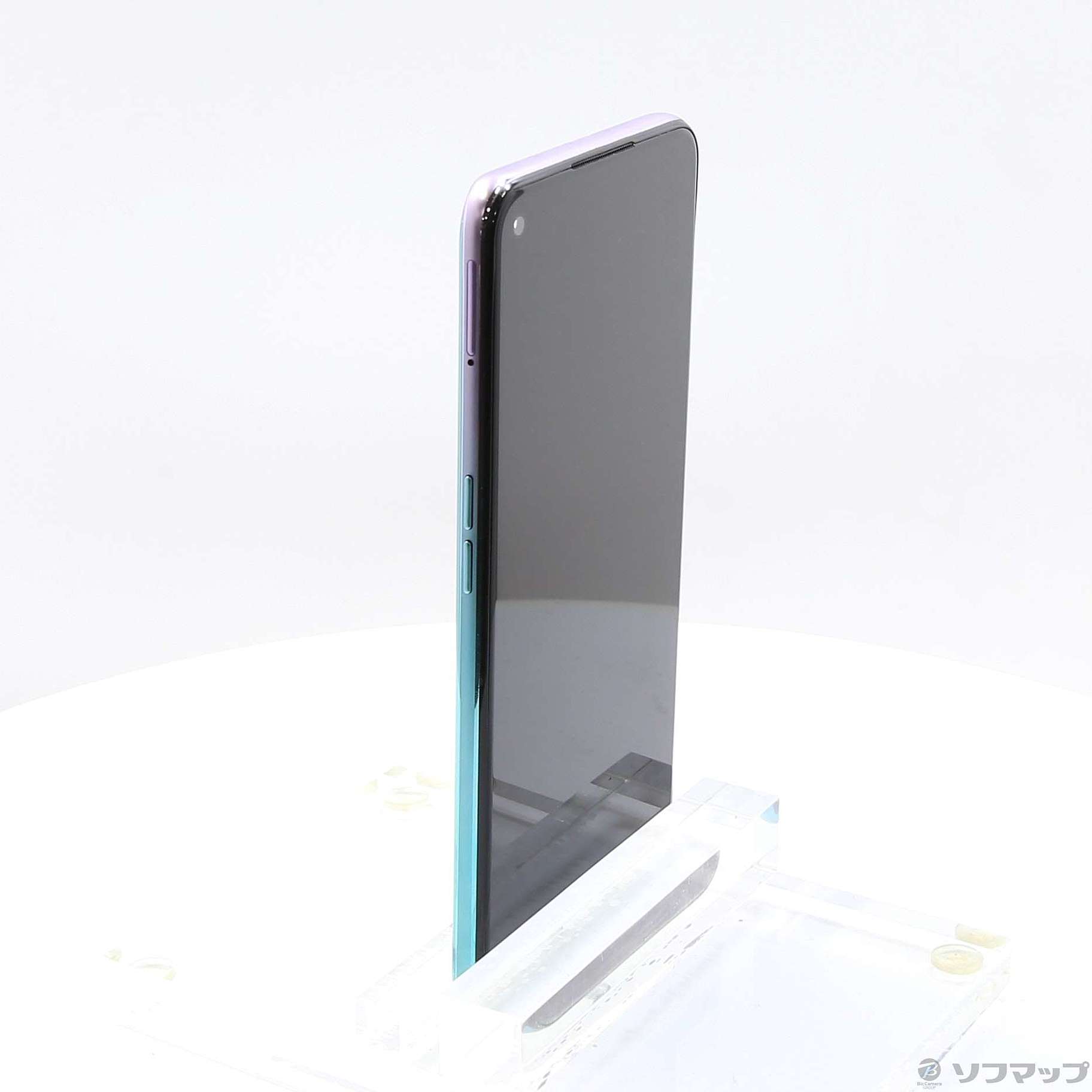 中古】OPPO A54 5G 64GB ファンタスティックパープル OPG02 UQ mobile