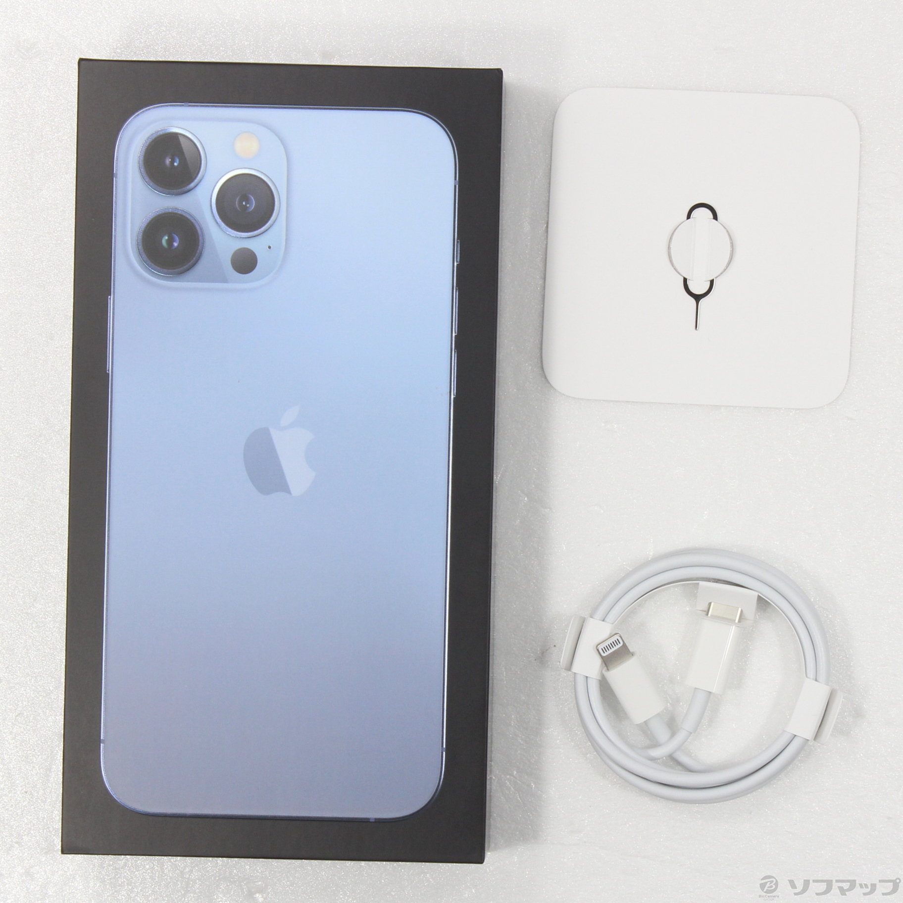 中古】iPhone13 Pro Max 128GB シエラブルー MLJ73J／A SIMフリー