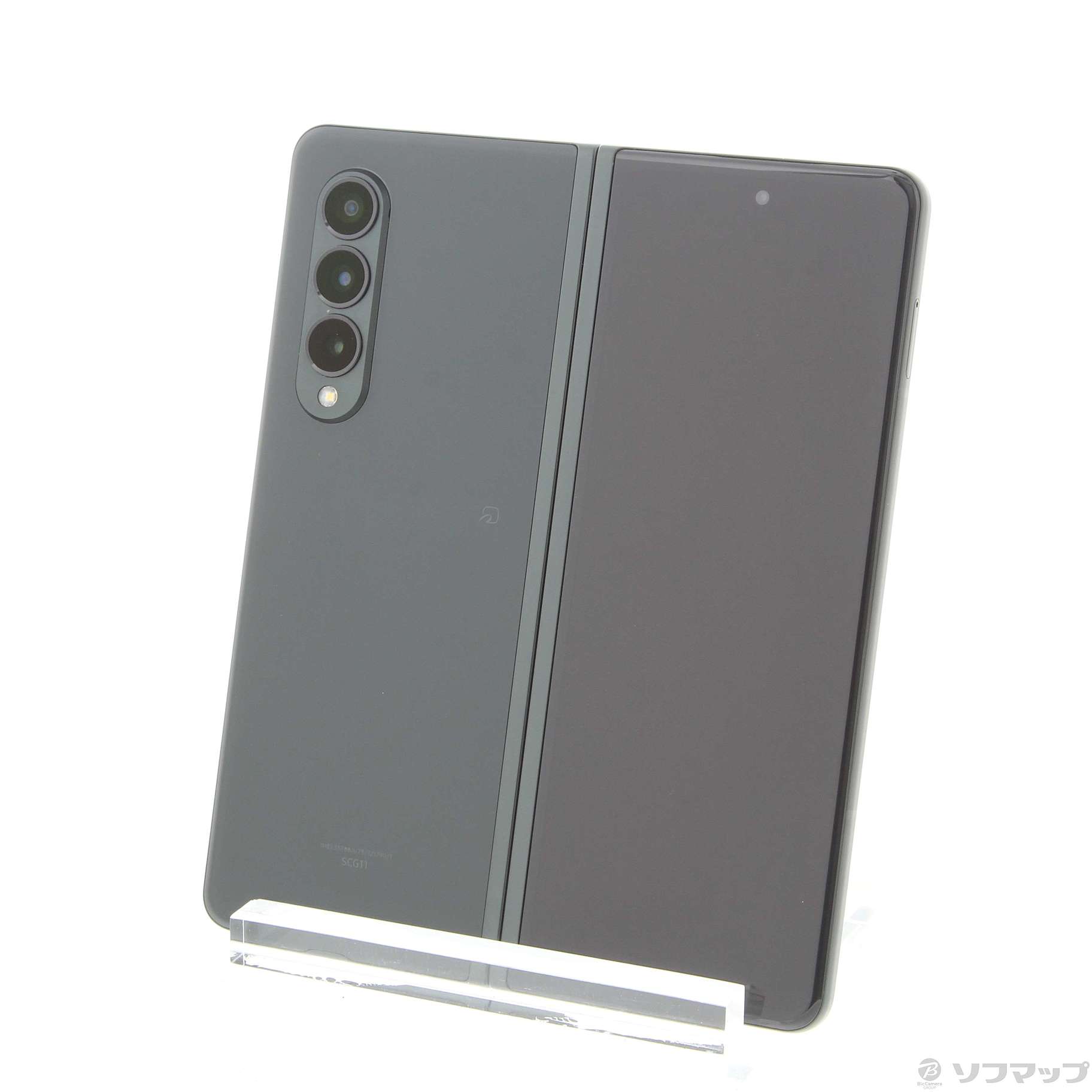 【中古】Galaxy Z Fold3 5G 256GB ファントムグリーン SCG11 au