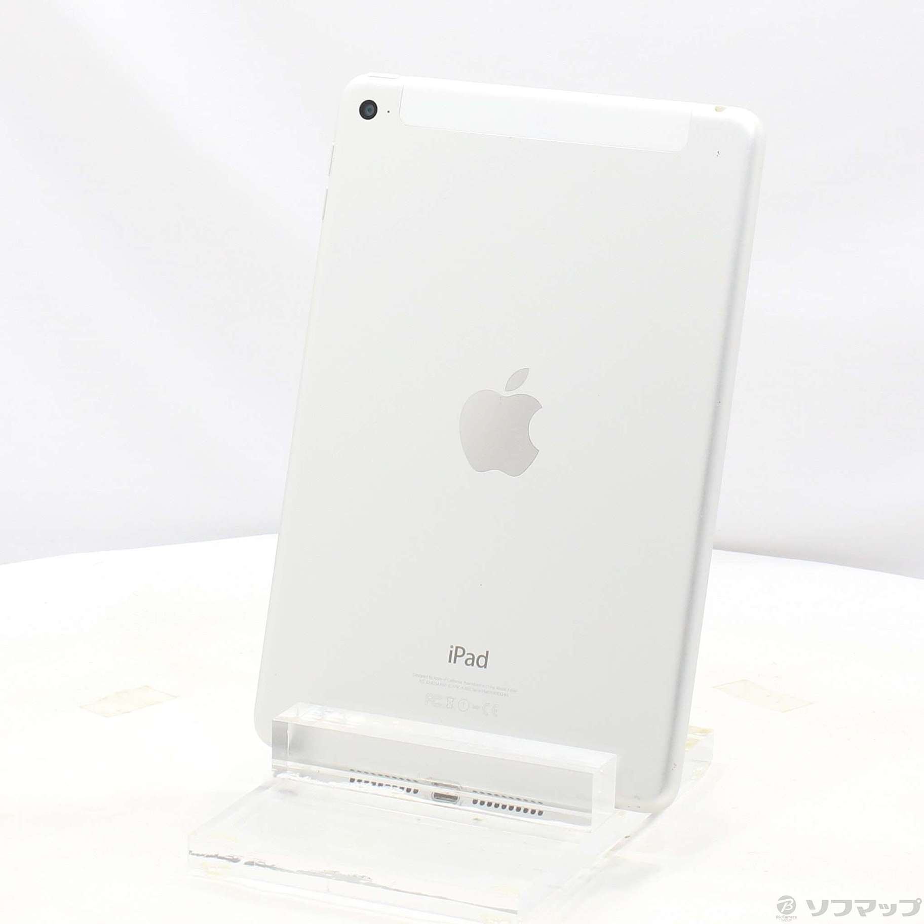 中古】iPad mini 4 64GB シルバー FK732J／A SIMフリー [2133051152898