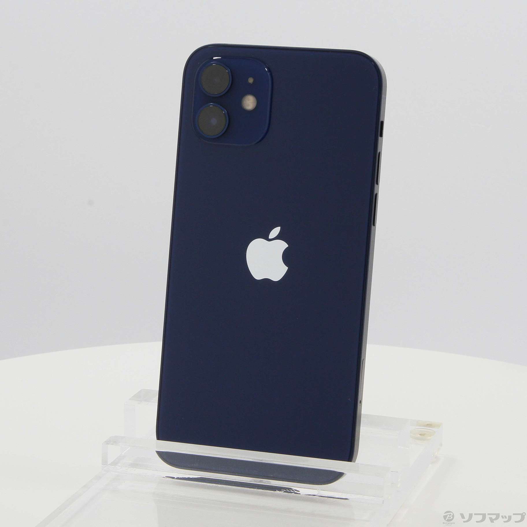 中古】iPhone12 128GB ブルー MGHX3J／A SIMフリー [2133051152911