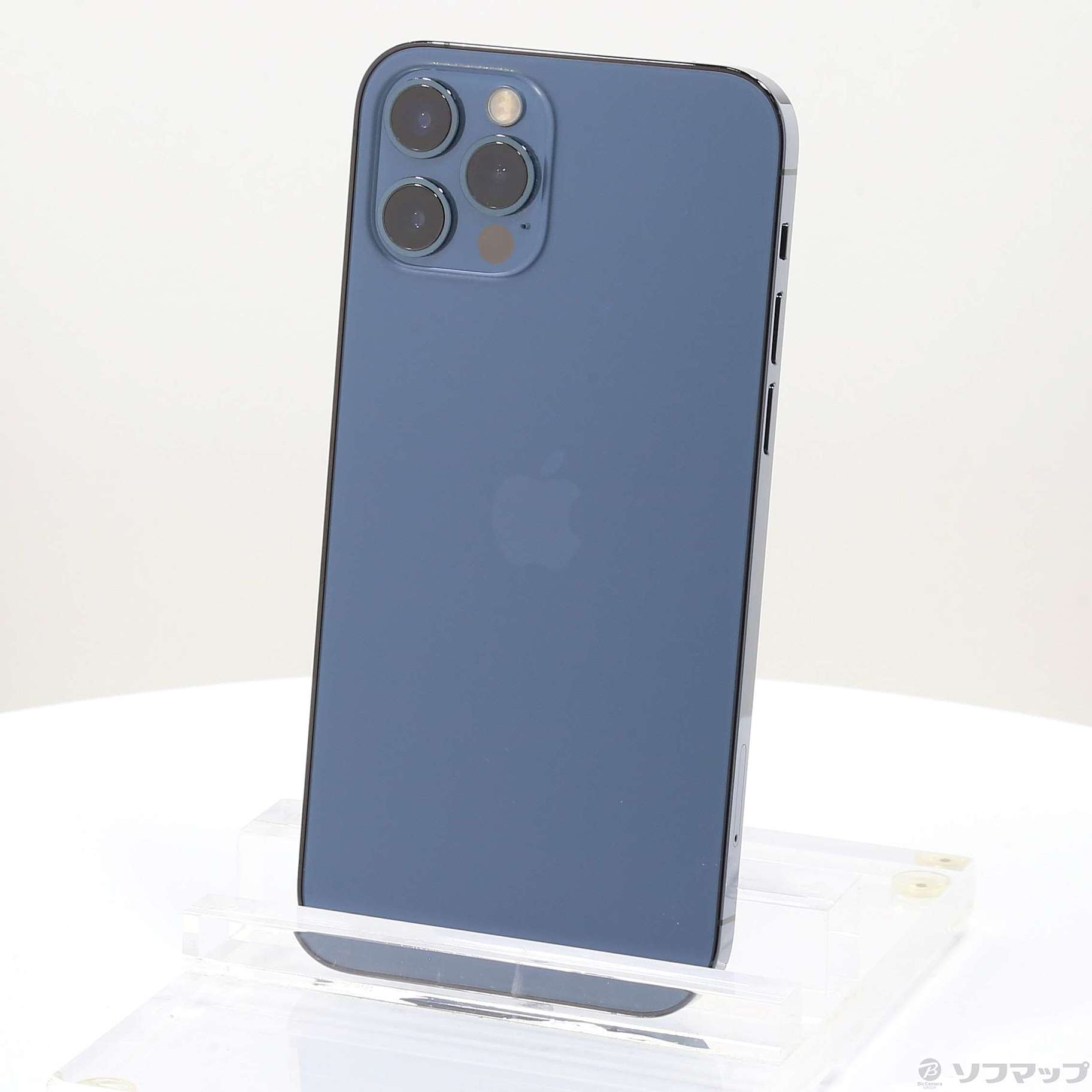 中古】iPhone12 Pro 256GB パシフィックブルー MGMD3J／A SIMフリー