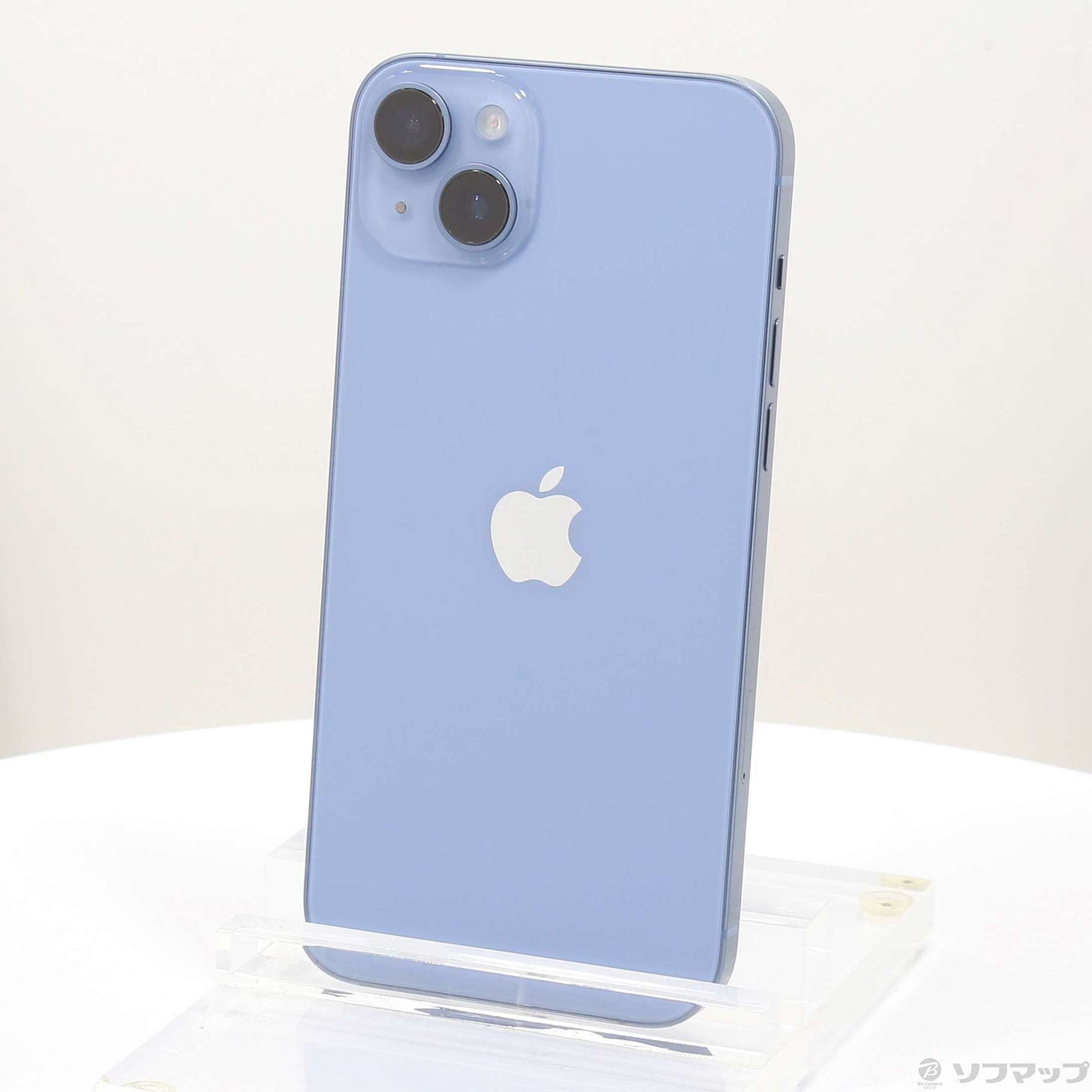 中古】セール対象品 iPhone14 Plus 128GB ブルー MQ4H3J／A SIMフリー