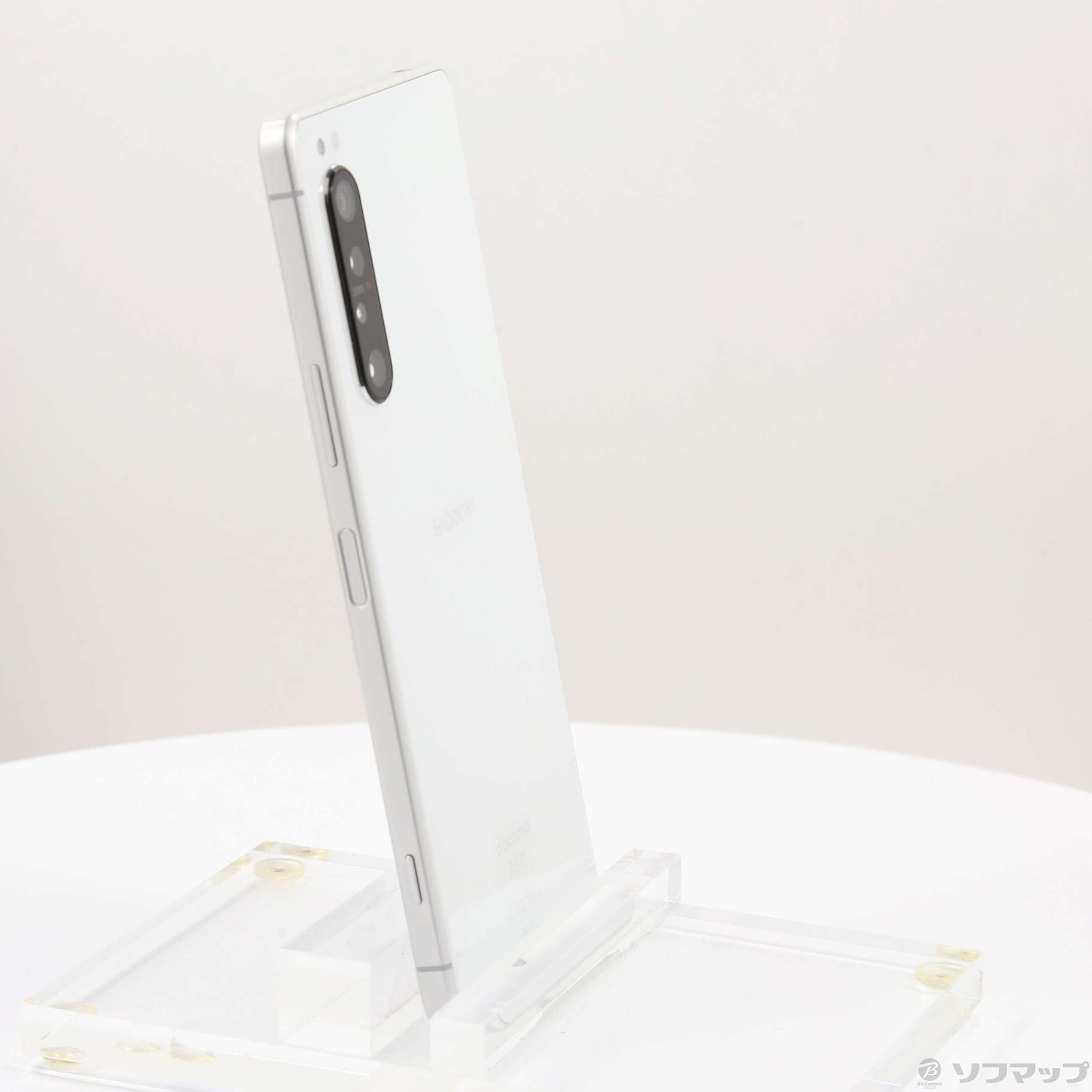 中古】Xperia 1 II 128GB ホワイト SO-51A docomoロック解除SIMフリー