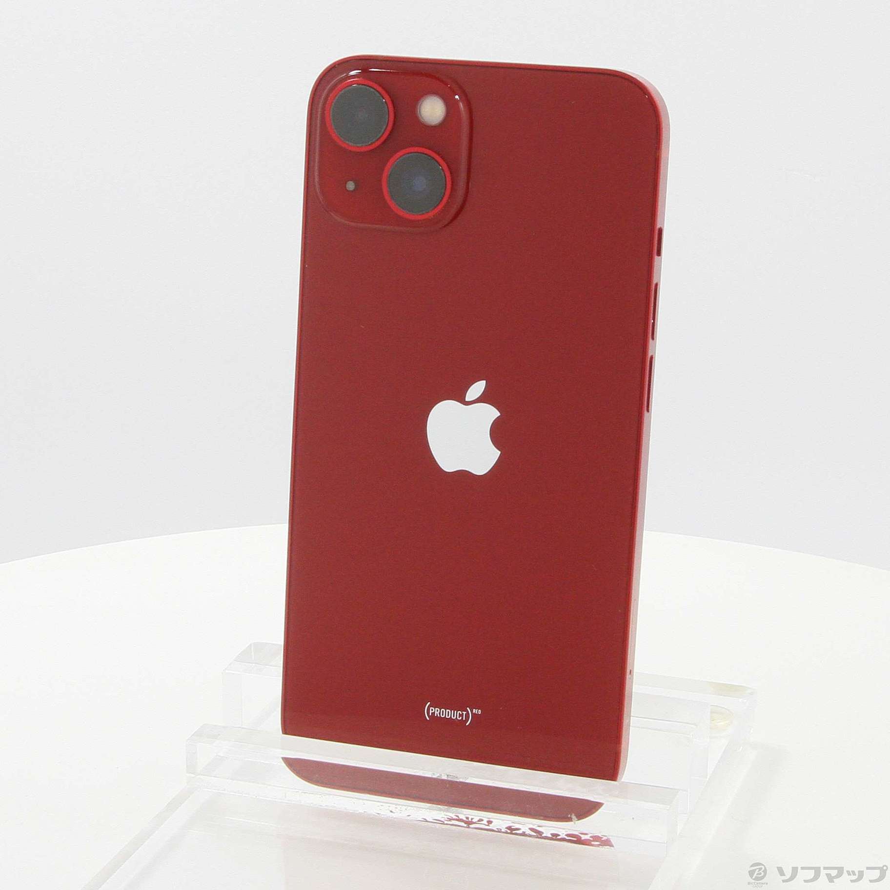 (中古)Apple iPhone13 256GB プロダクトレッド MLNL3J/A SIMフリー(377-ud)