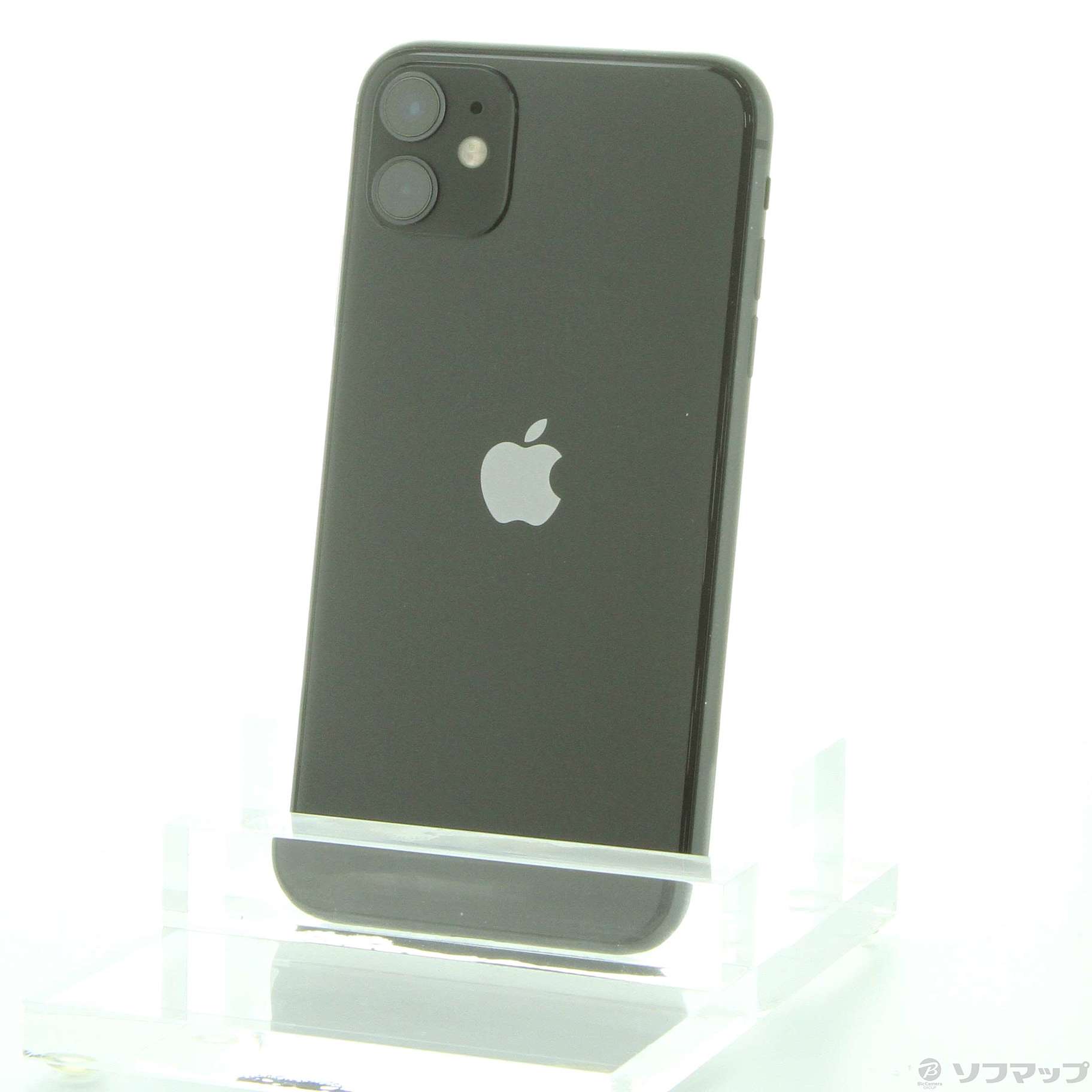 中古】iPhone11 64GB ブラック MWLT2J／A SIMフリー [2133051163559