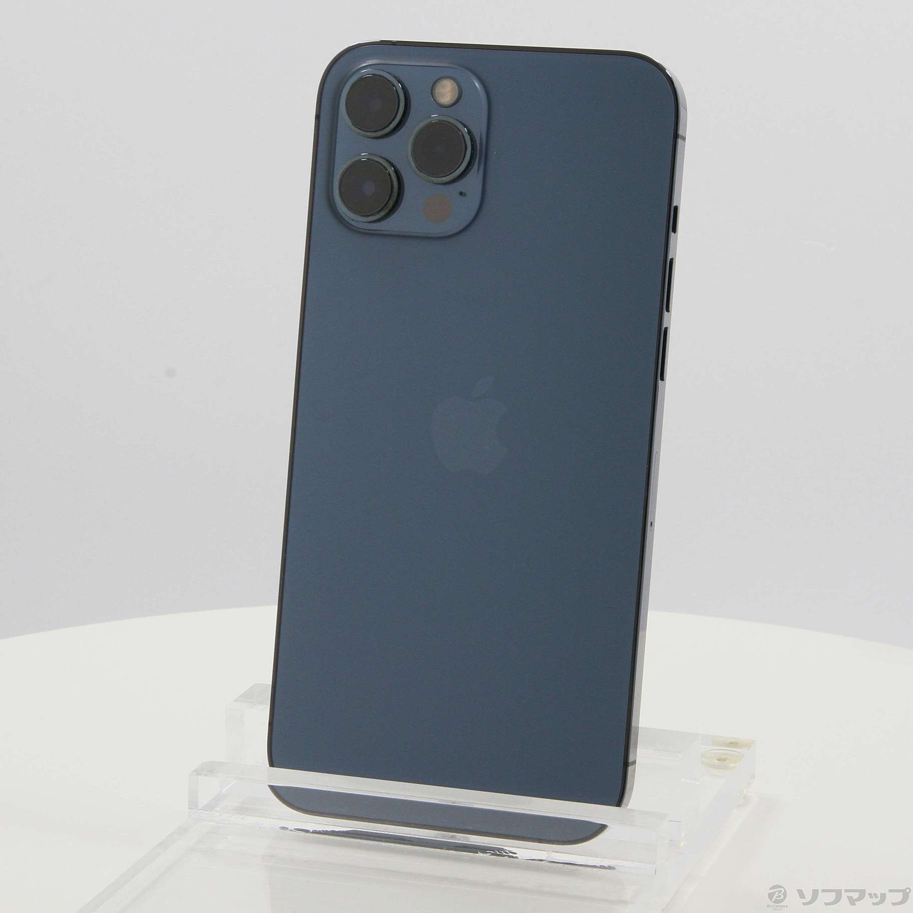 中古】iPhone12 Pro Max 256GB パシフィックブルー MGD23J／A