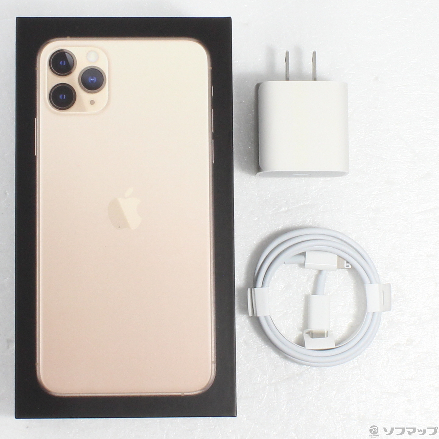 中古】iPhone11 Pro Max 512GB ゴールド MWHQ2J／A SIMフリー