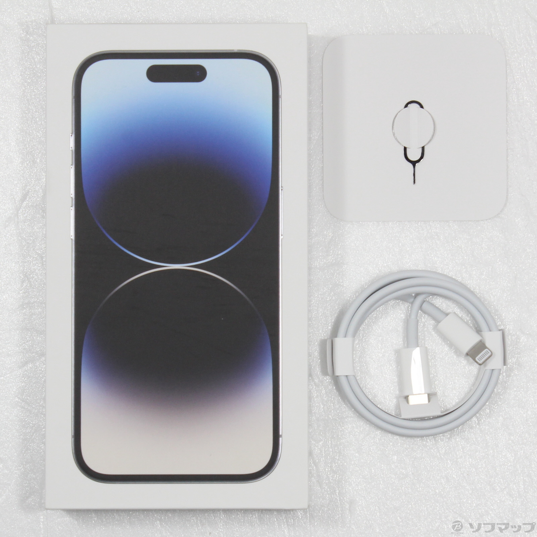 中古】セール対象品 iPhone14 Pro 256GB シルバー MQ0Y3J／A SIMフリー