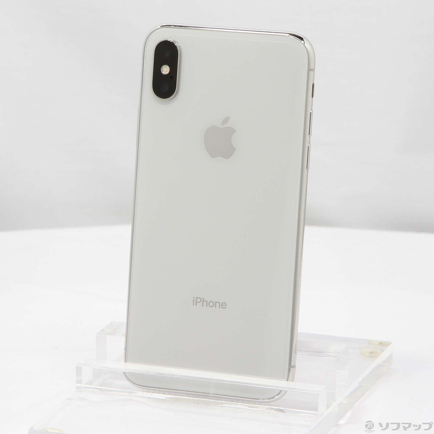 iPhone X 256GB シルバー MQC22J A SIMフリー - 携帯電話