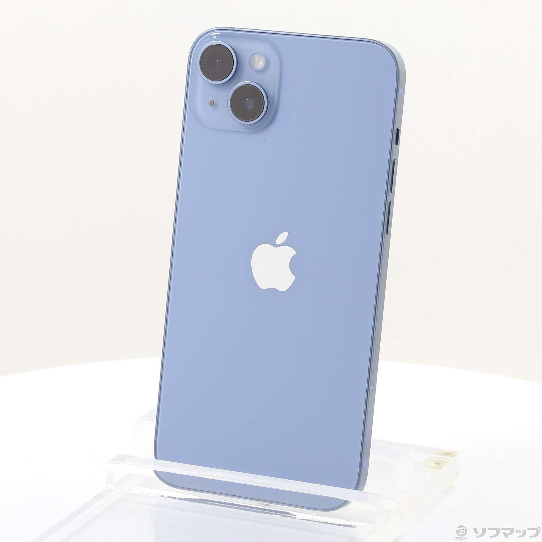 中古】iPhone14 Plus 128GB ブルー MQ4H3J／A SIMフリー