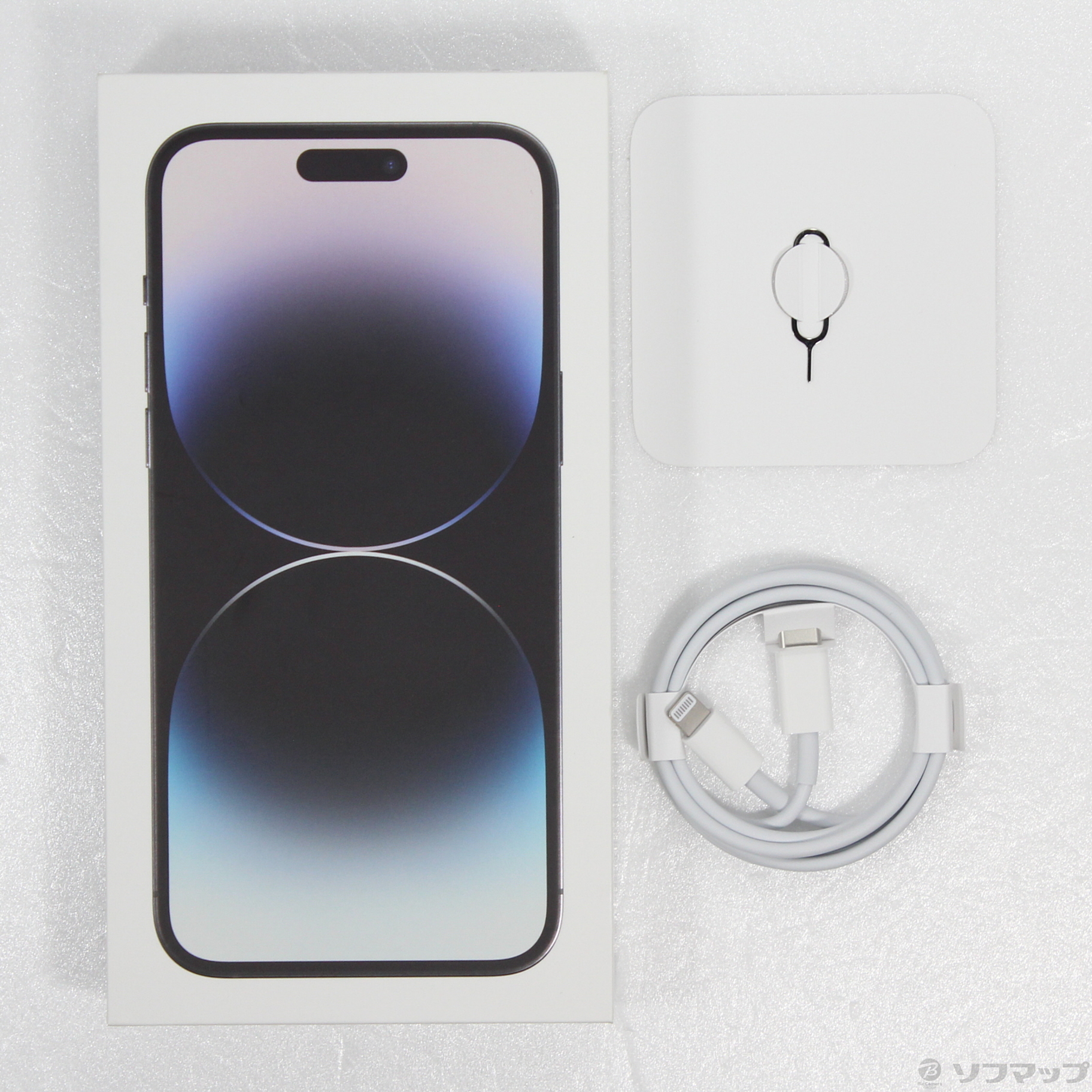 中古】iPhone14 Pro Max 1TB スペースブラック MQ9K3J／A SIMフリー