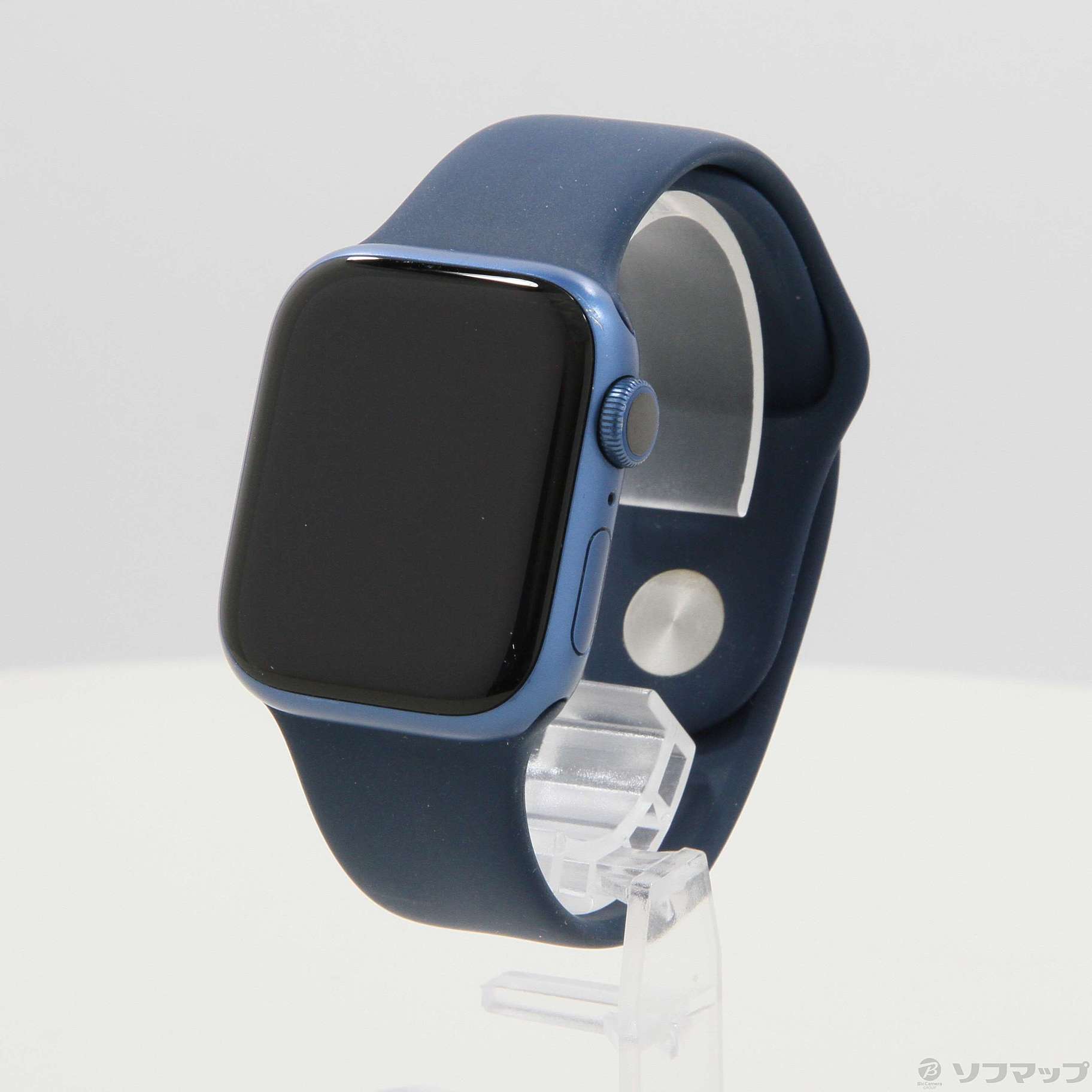 Apple Watch Series 7 GPS 41mm ブルーアルミニウムケース アビスブルースポーツバンド