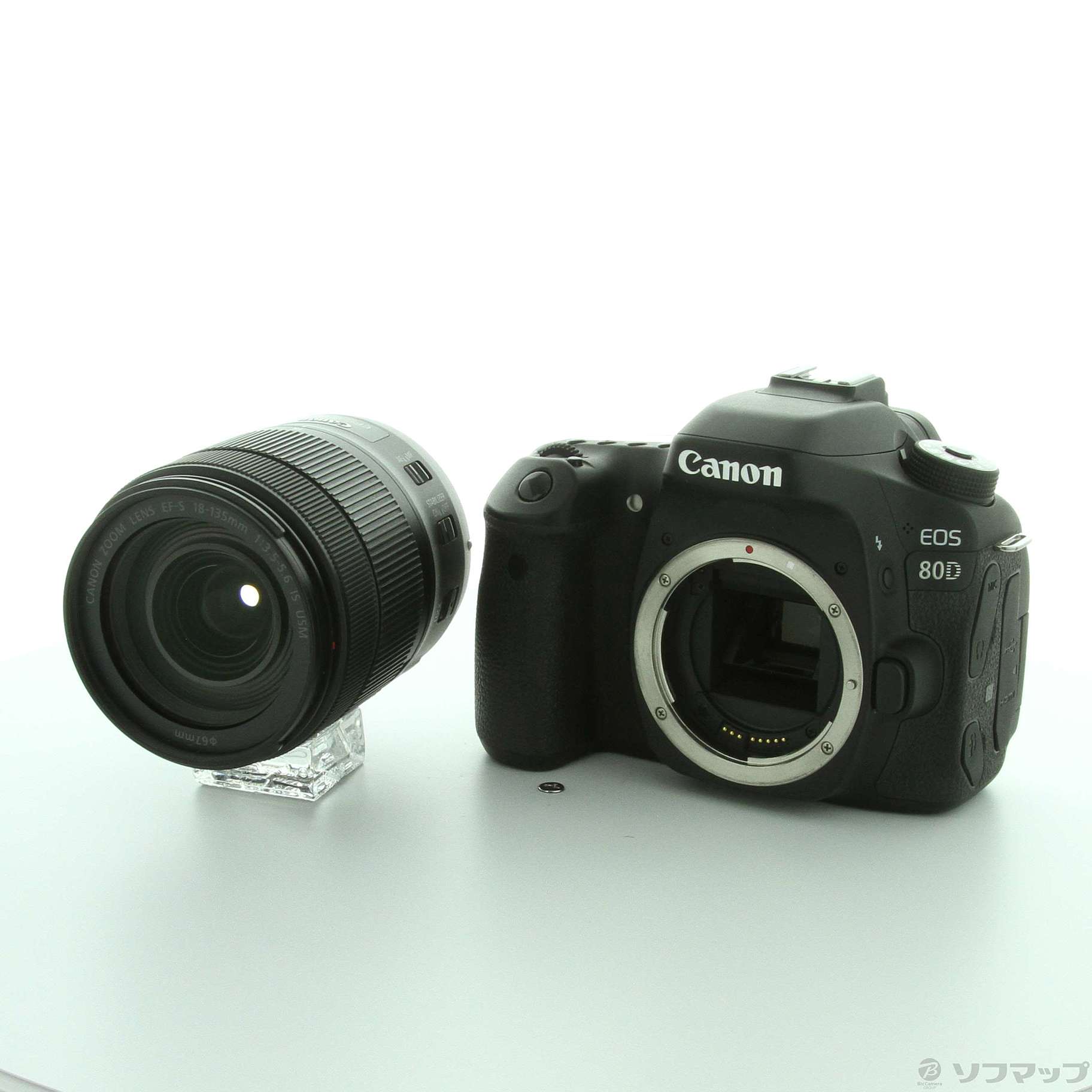 超大特価 Canon ミラーレス一眼 Canon 80d 80D カメラ レンズ 18-135mm ...
