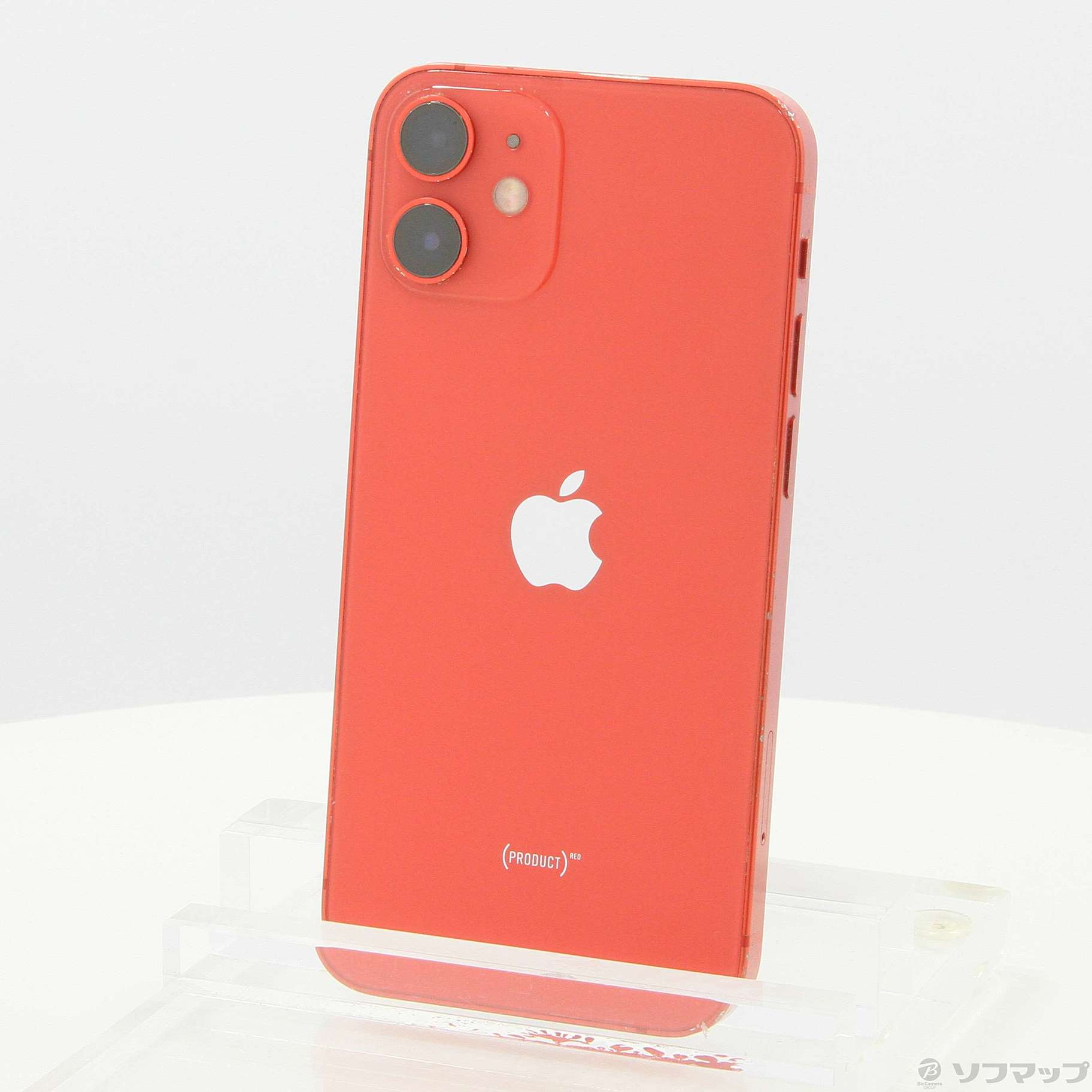 中古】iPhone12 mini 256GB プロダクトレッド MGDU3J／A SIMフリー