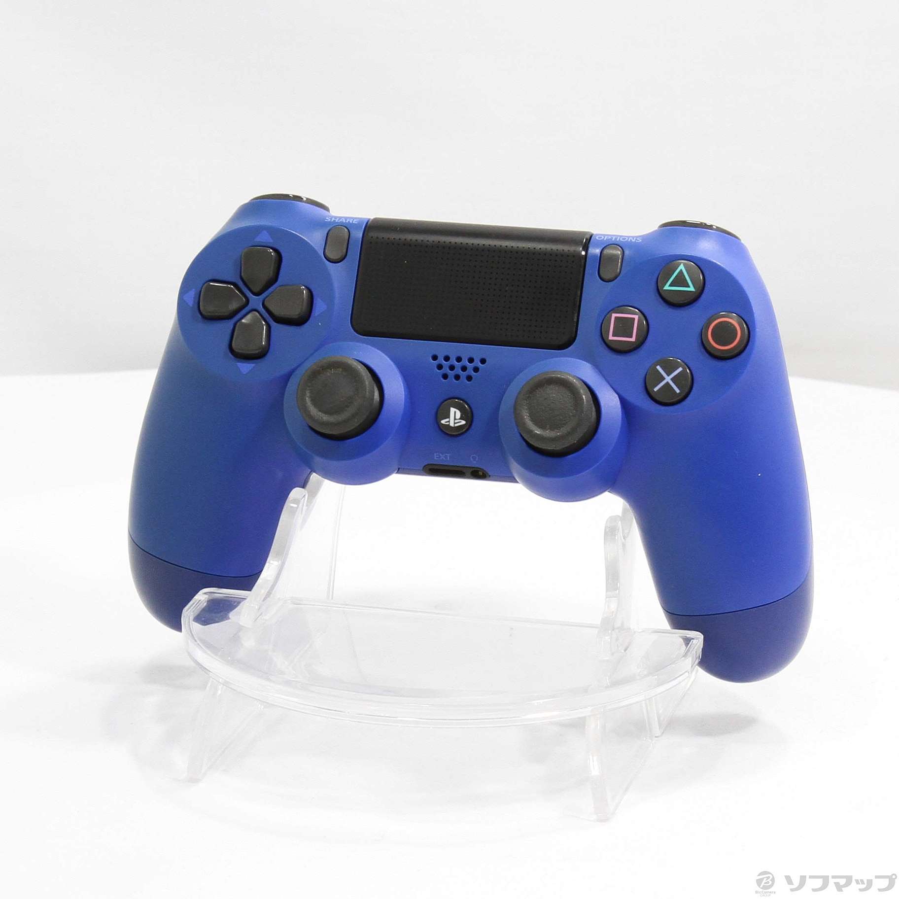 日本直販新品　PS4 DUALSHOCK4 ワイヤレスコントローラー ウェイブ ブルー コントローラー