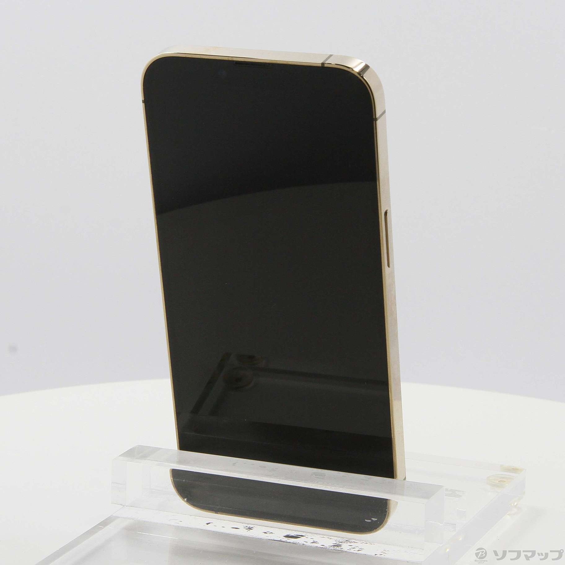 中古】iPhone13 Pro 128GB ゴールド MLUH3J／A 国内版SIMフリー  