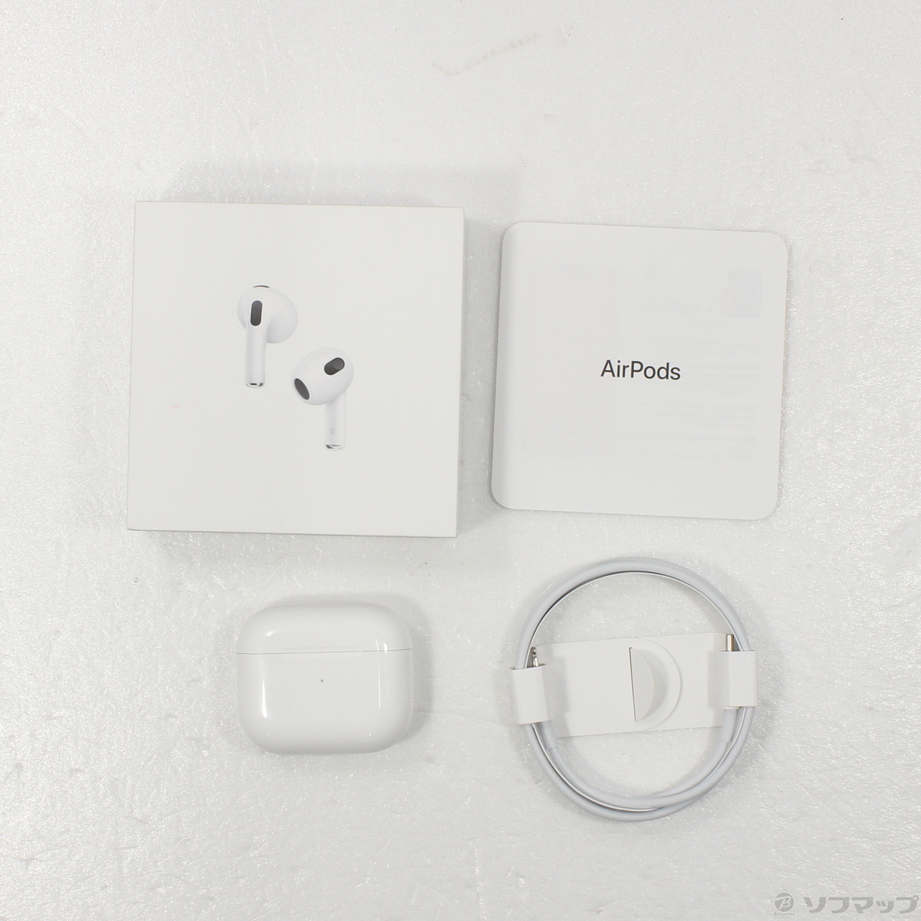 中古】Lightning充電ケース付き AirPods 第3世代 MPNY3J／A