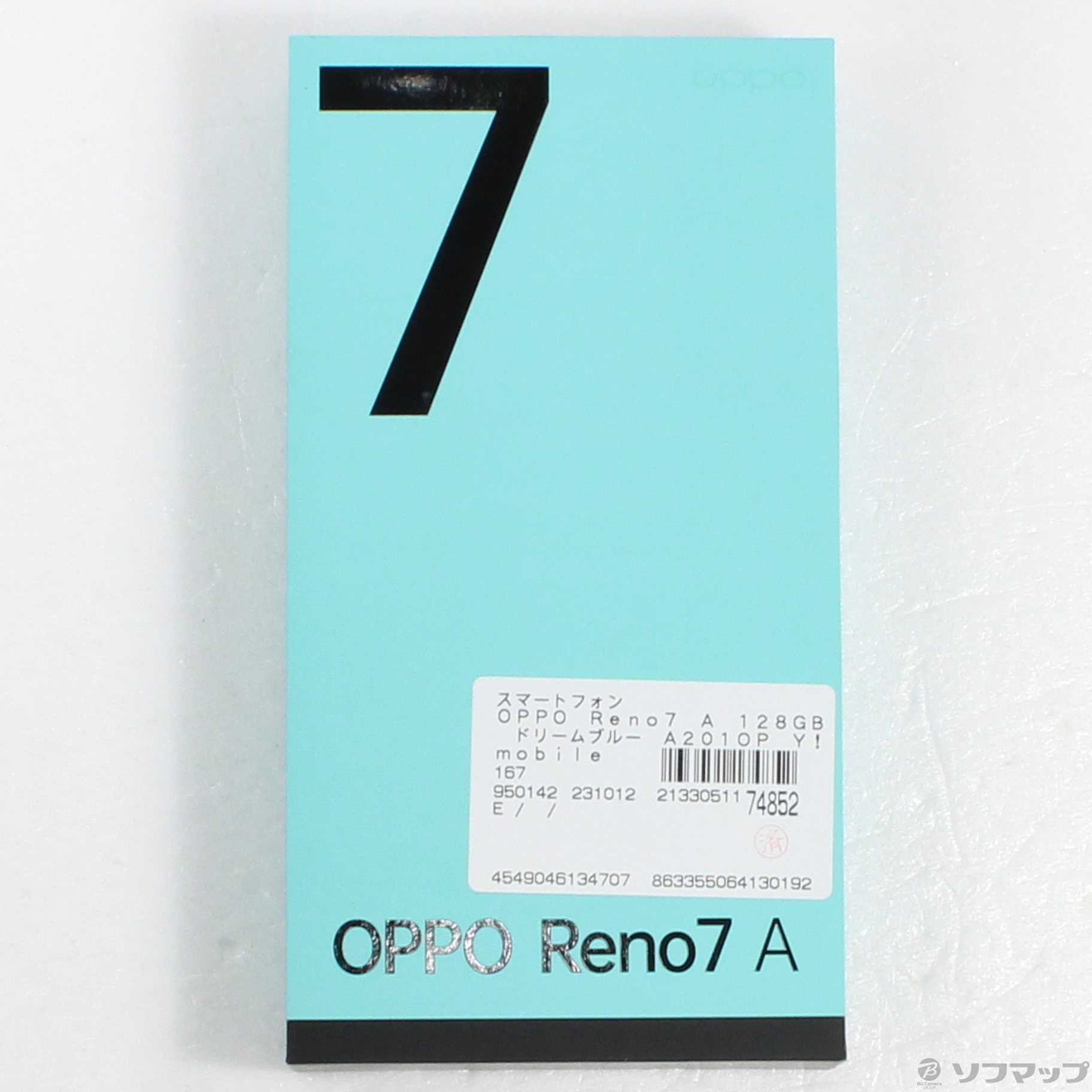 中古】OPPO Reno7 A 128GB ドリームブルー A201OP Y!mobile
