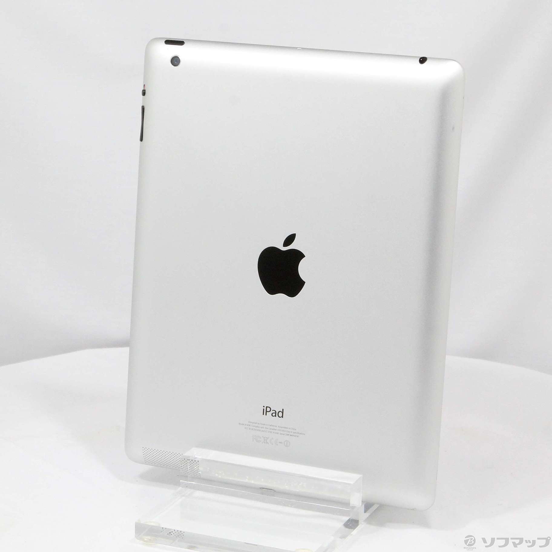 中古】iPad 第4世代 64GB ホワイト MD515J／A Wi-Fi [2133051177266